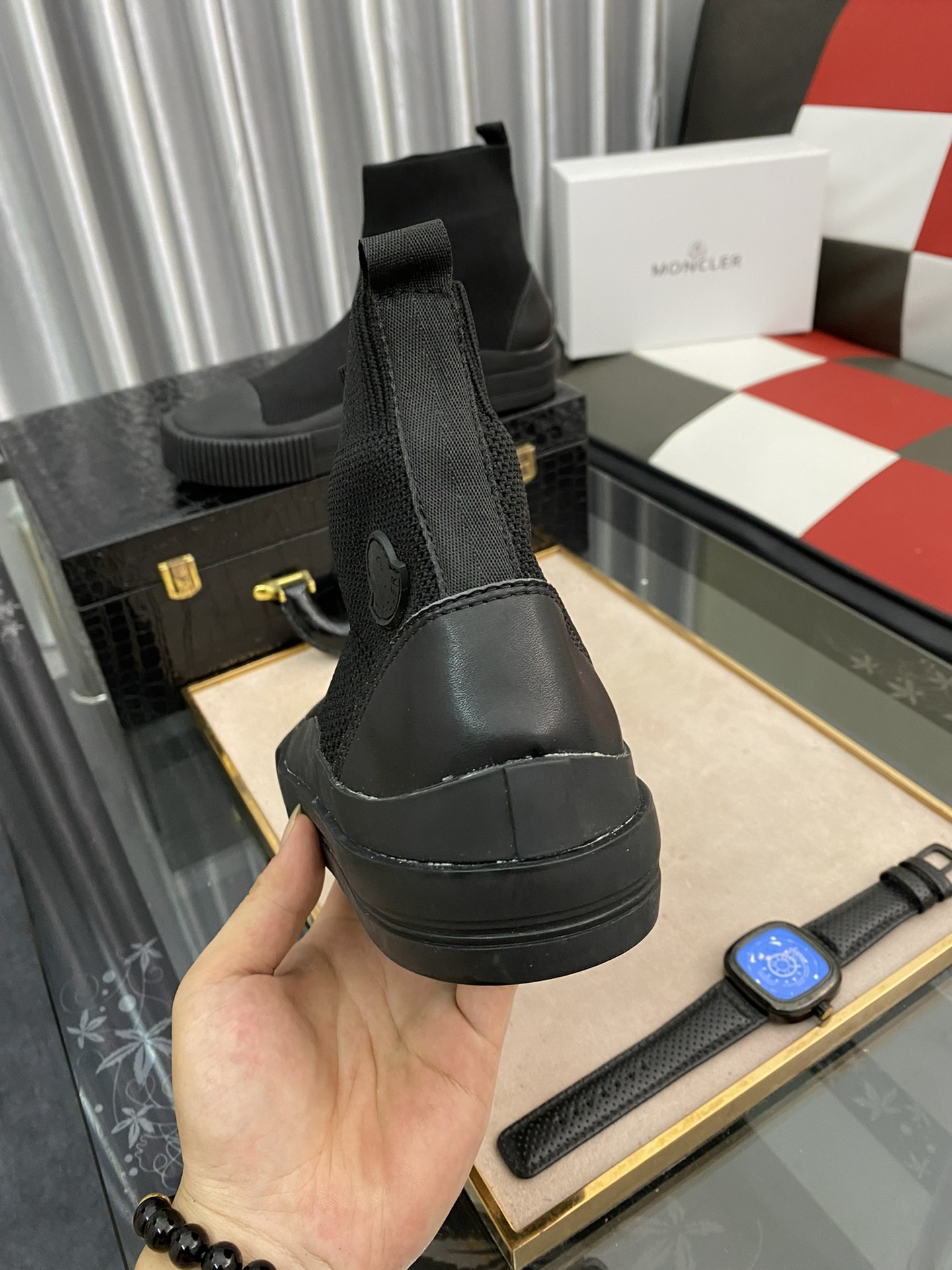 Moncler Socks Sneaker 1 - vstockx