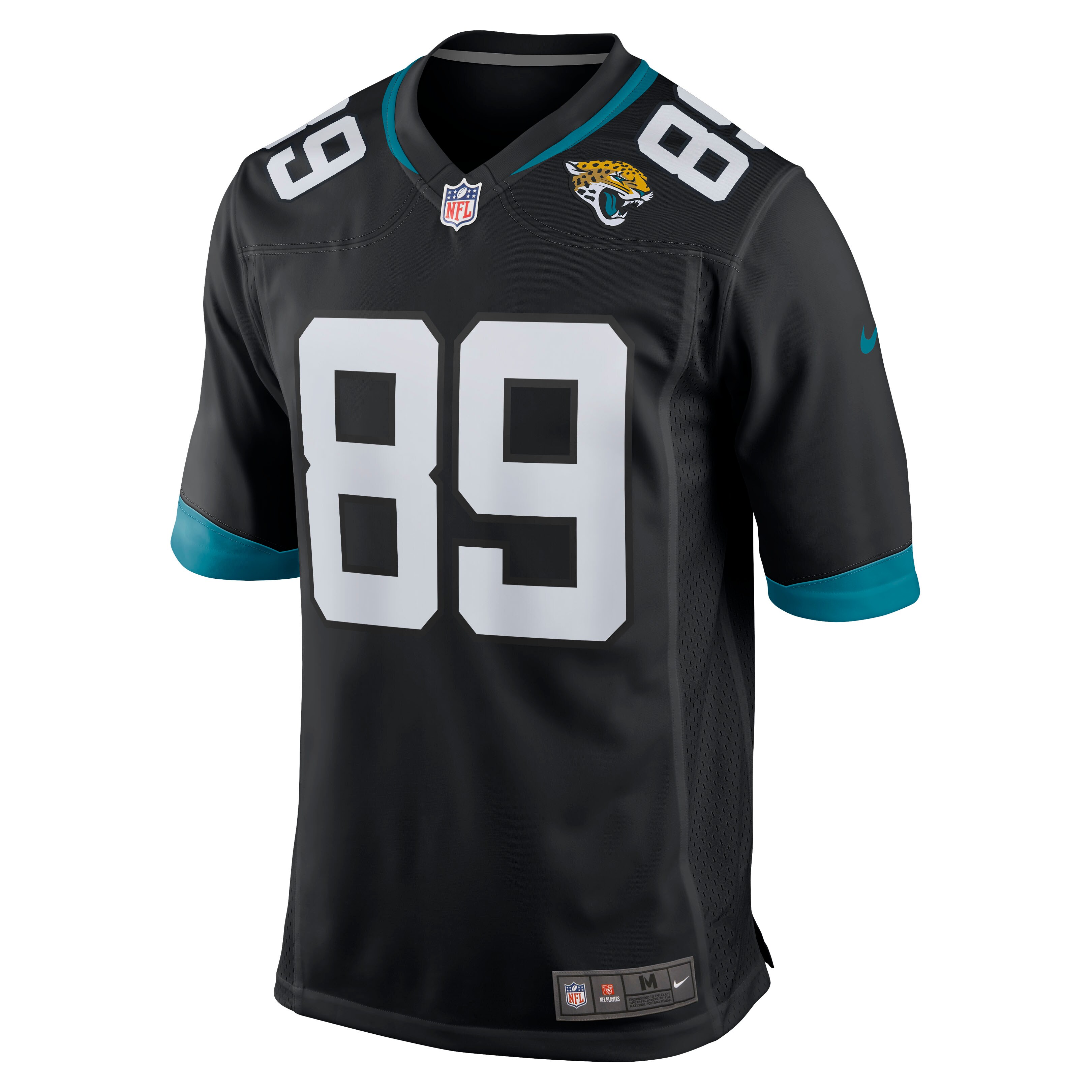 Josh Oliver Jacksonville Jaguars Nike Game Jersey - Black - vstockx