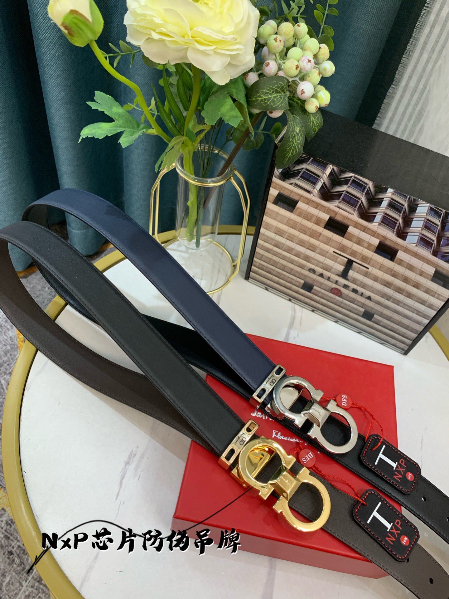 Streetwear Belt Ferragamo 319153 size:3.5cm - vstockx