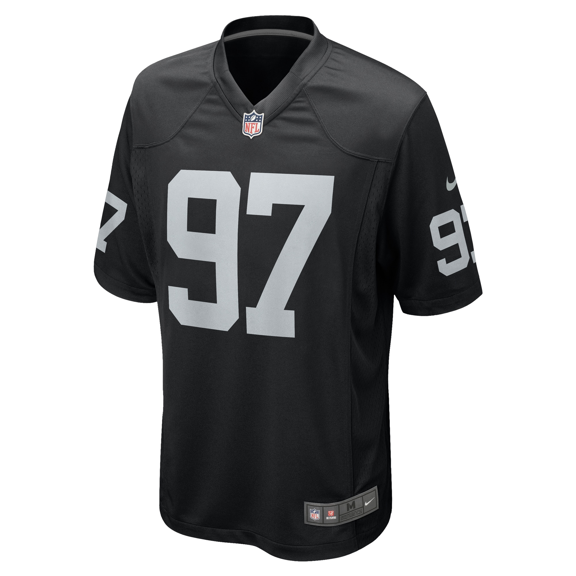 Janarius Robinson Las Vegas Raiders Nike Team Game Jersey - Black - vstockx