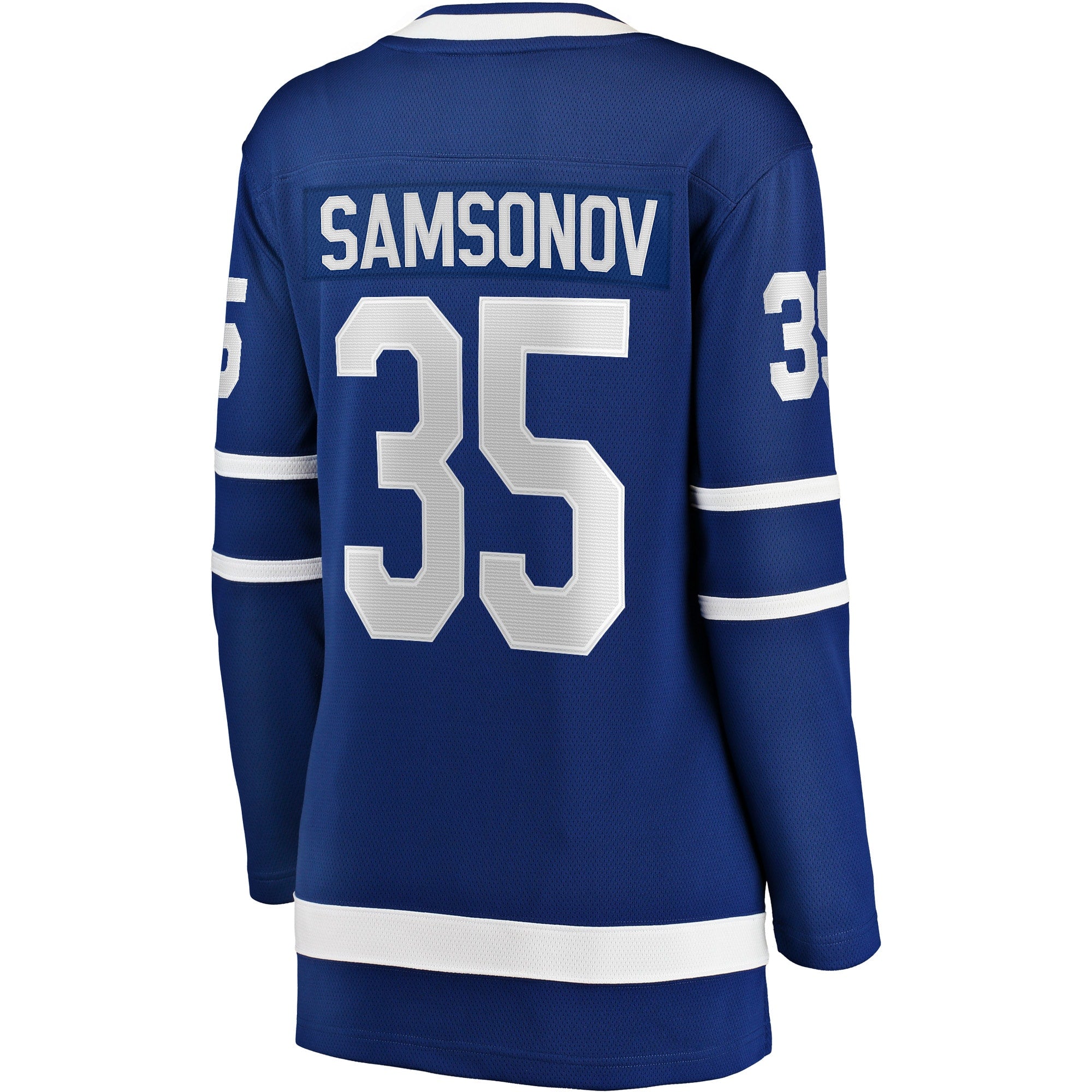 Women's Fanatics Branded Ilya Samsonov Blue Toronto Maple Leafs Home Breakaway Player Jersey - vstockx
