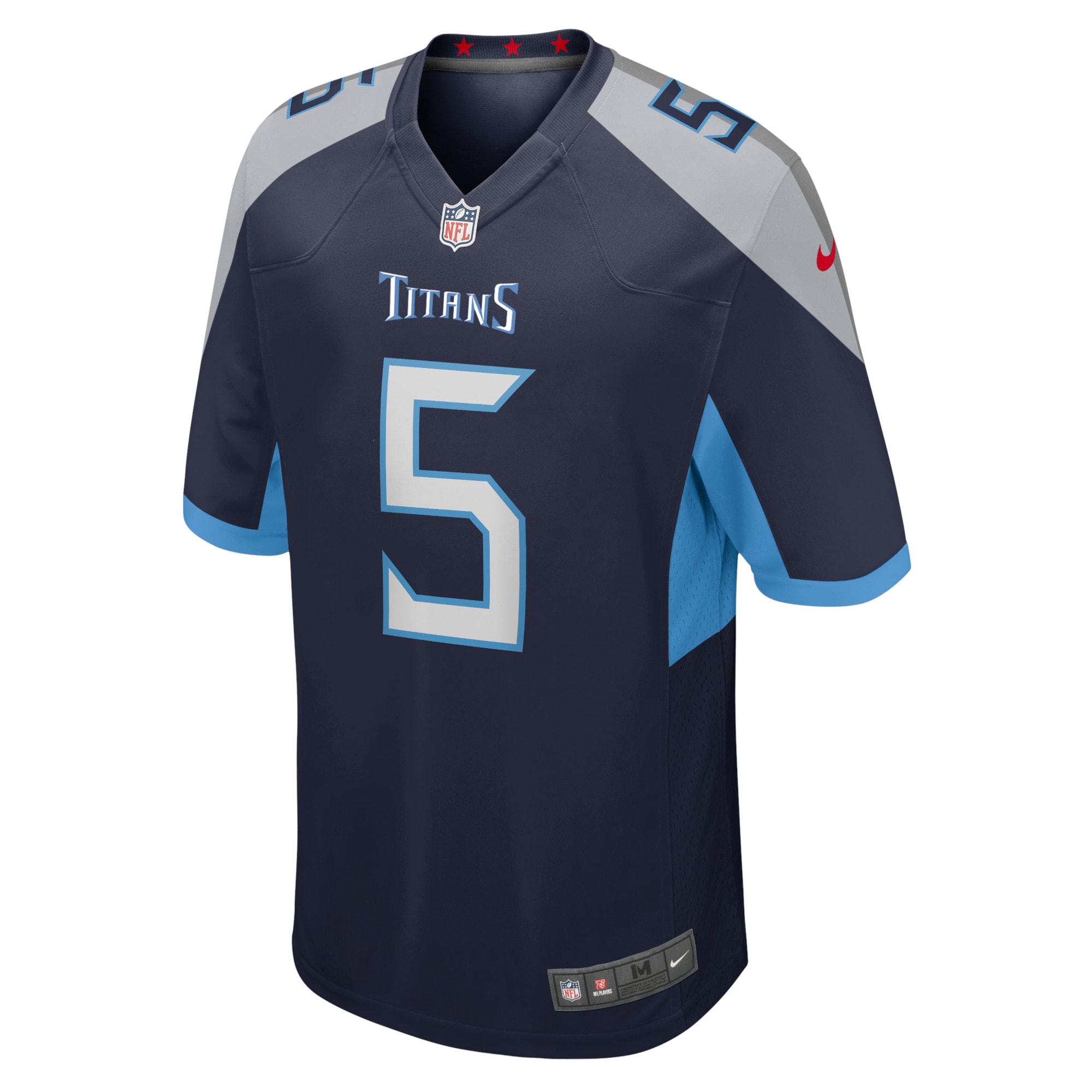 Kevin Hogan Tennessee Titans Nike Home Game Player Jersey - Navy - vstockx