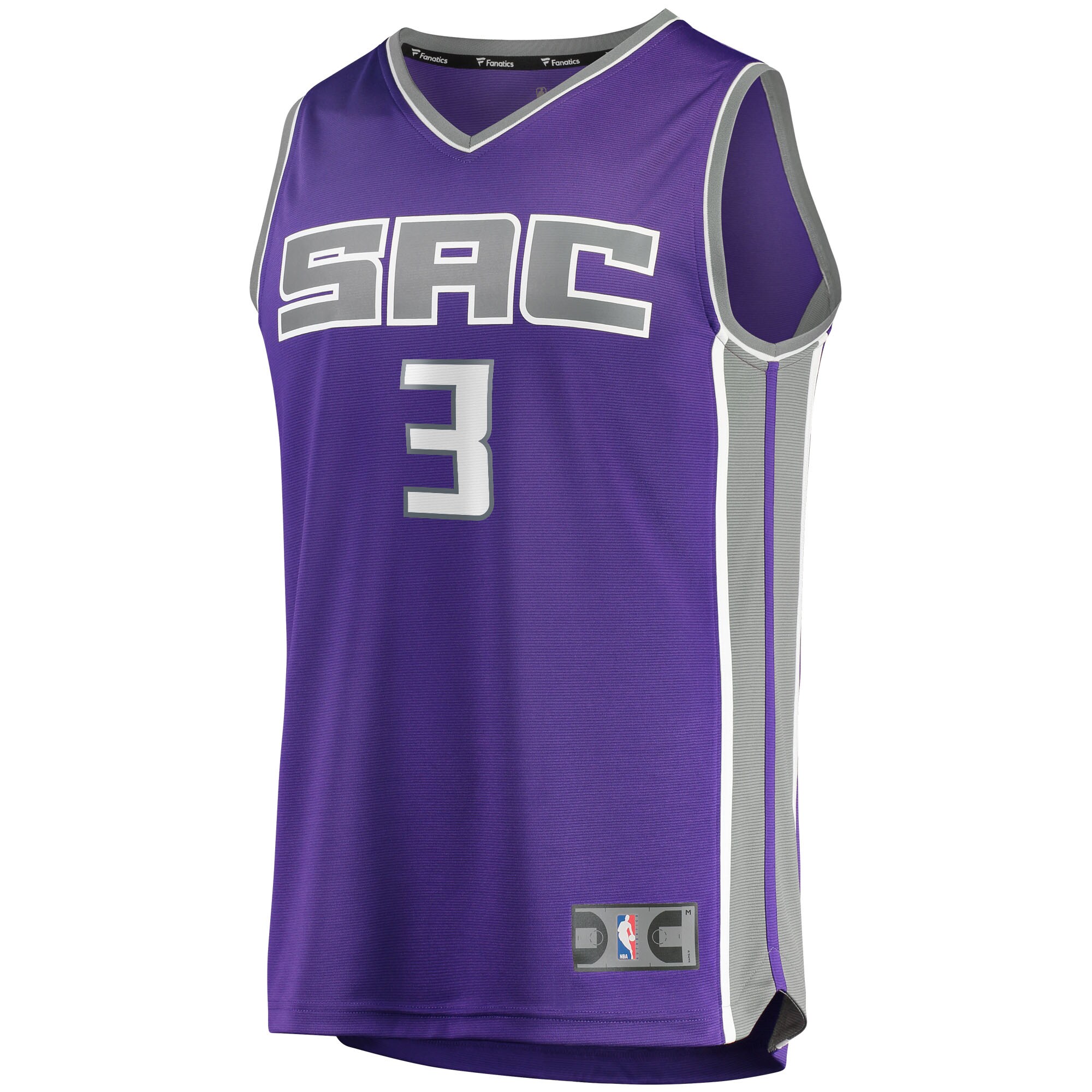 Terence Davis Sacramento Kings Fanatics Branded 2021/22 Fast Break Replica Jersey - Icon Edition - Purple - vstockx
