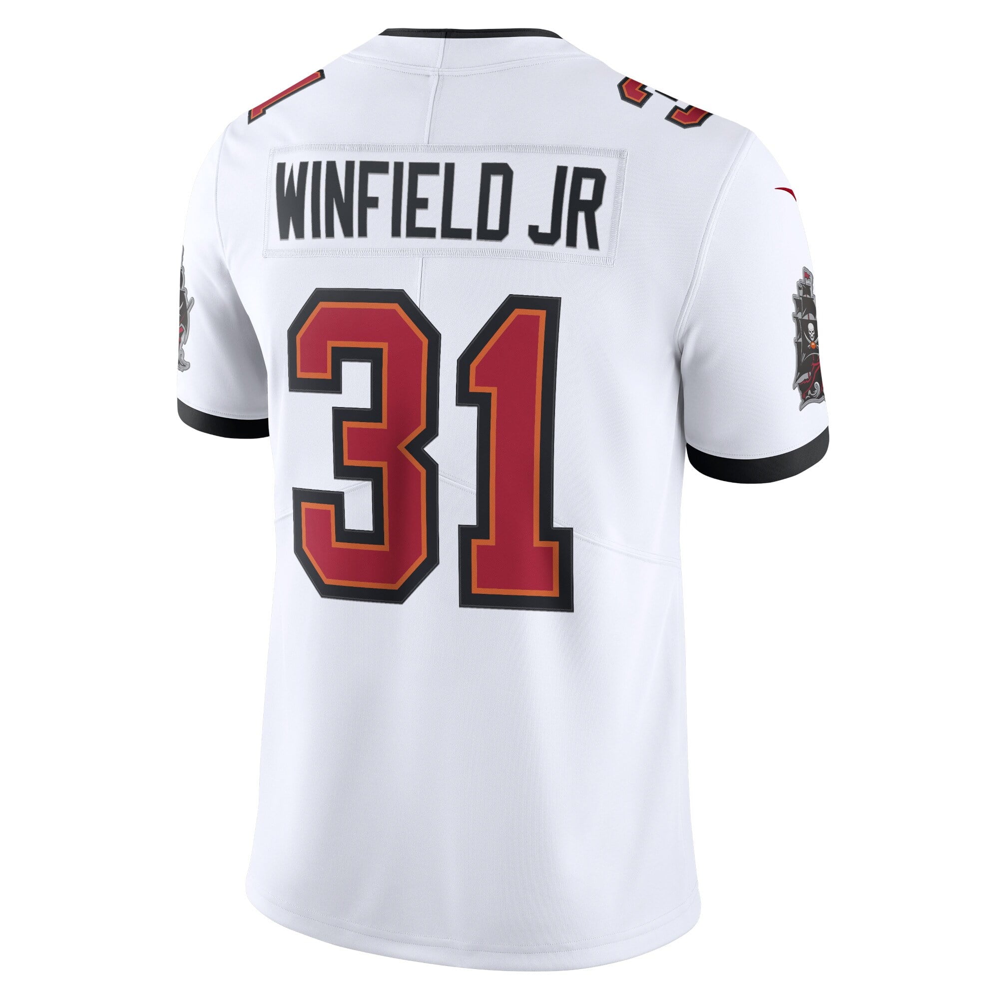 Men's Nike Antoine Winfield White Tampa Bay Buccaneers Vapor Limited Player Jersey - vstockx