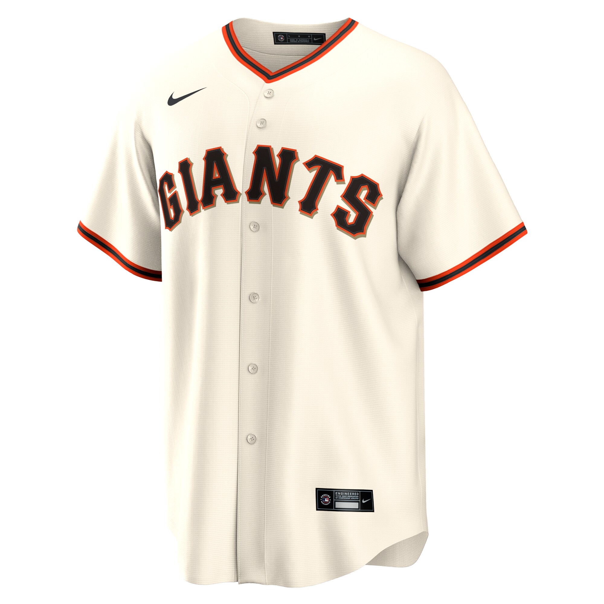 Alyssa Nakken San Francisco Giants Nike Home Replica Player Jersey - Cream - vstockx