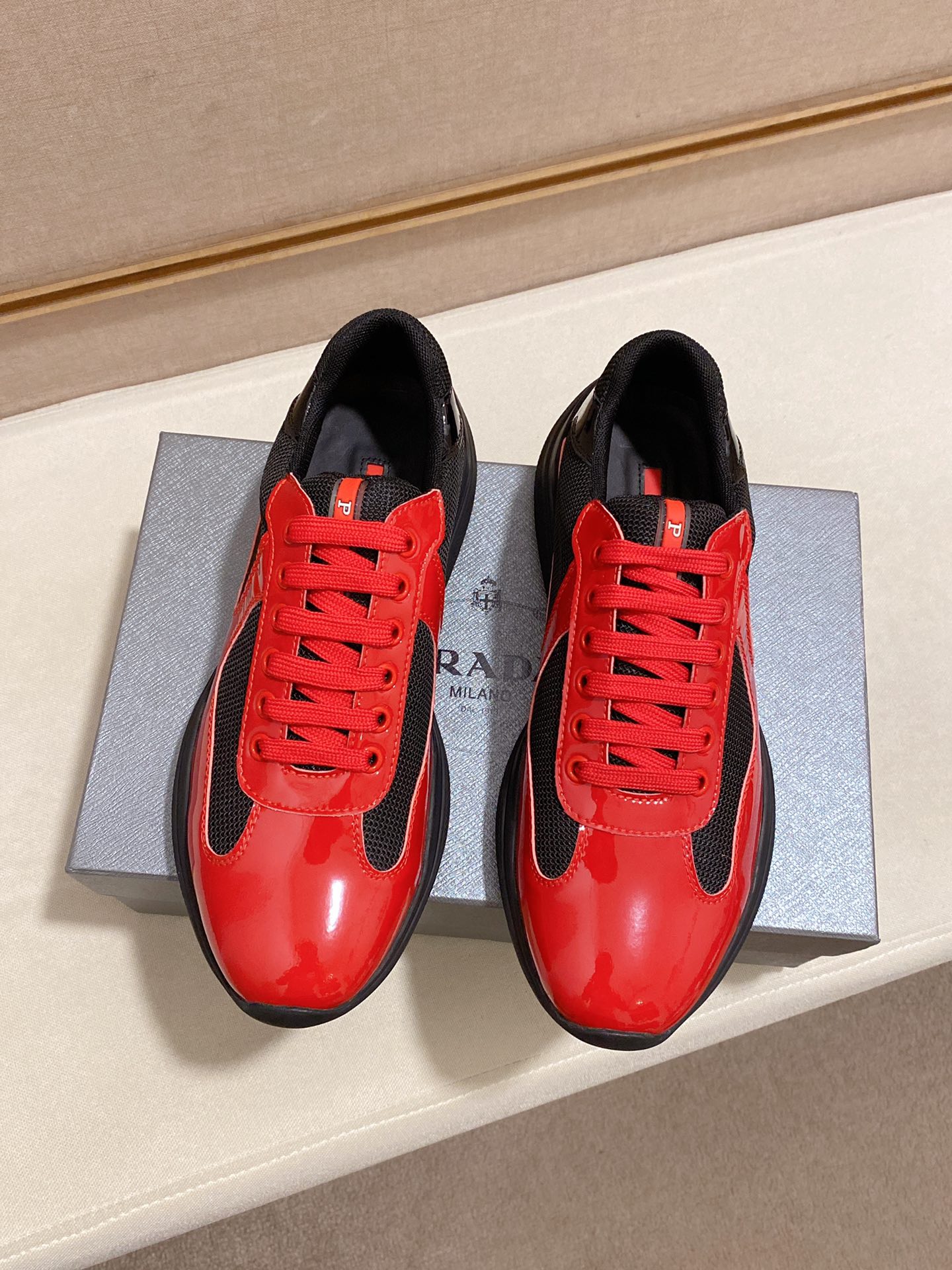 Prada America's Cup sneaker 6 - vstockx