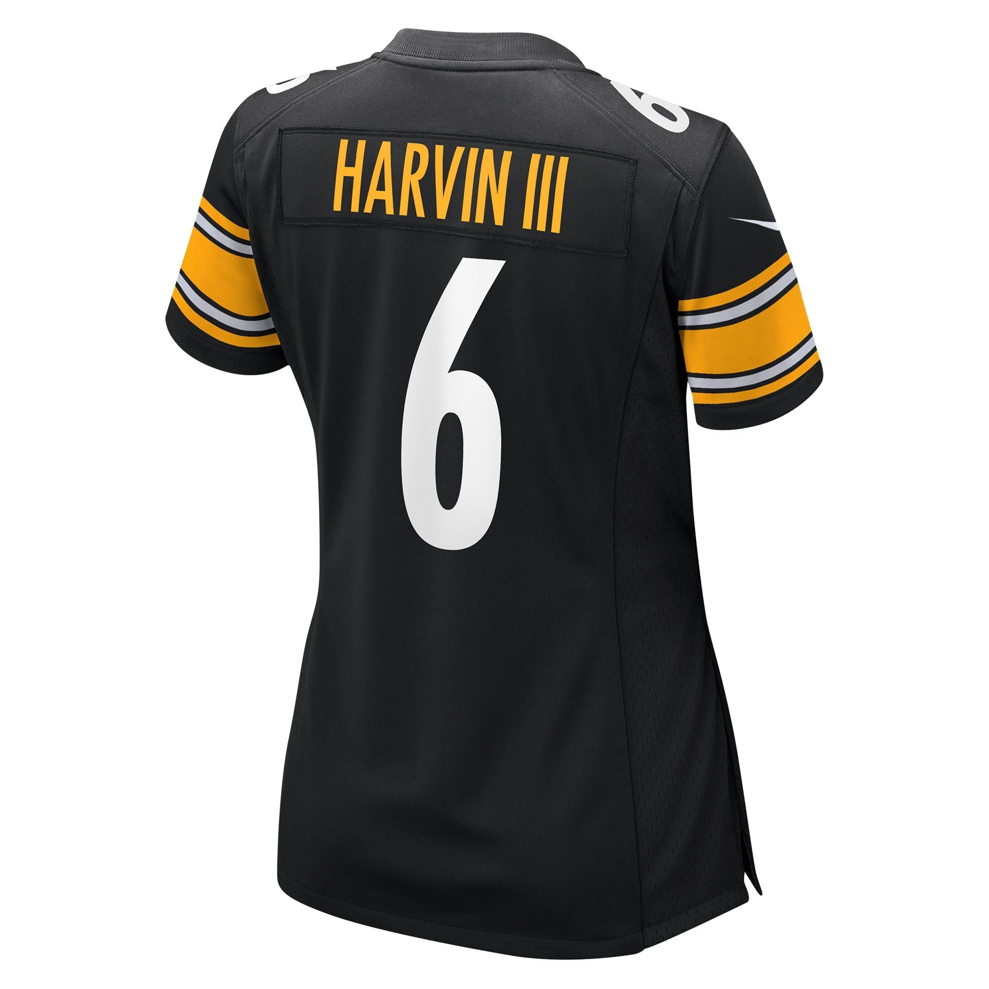 Women's Nike Pressley Harvin III Black Pittsburgh Steelers Game Jersey - vstockx