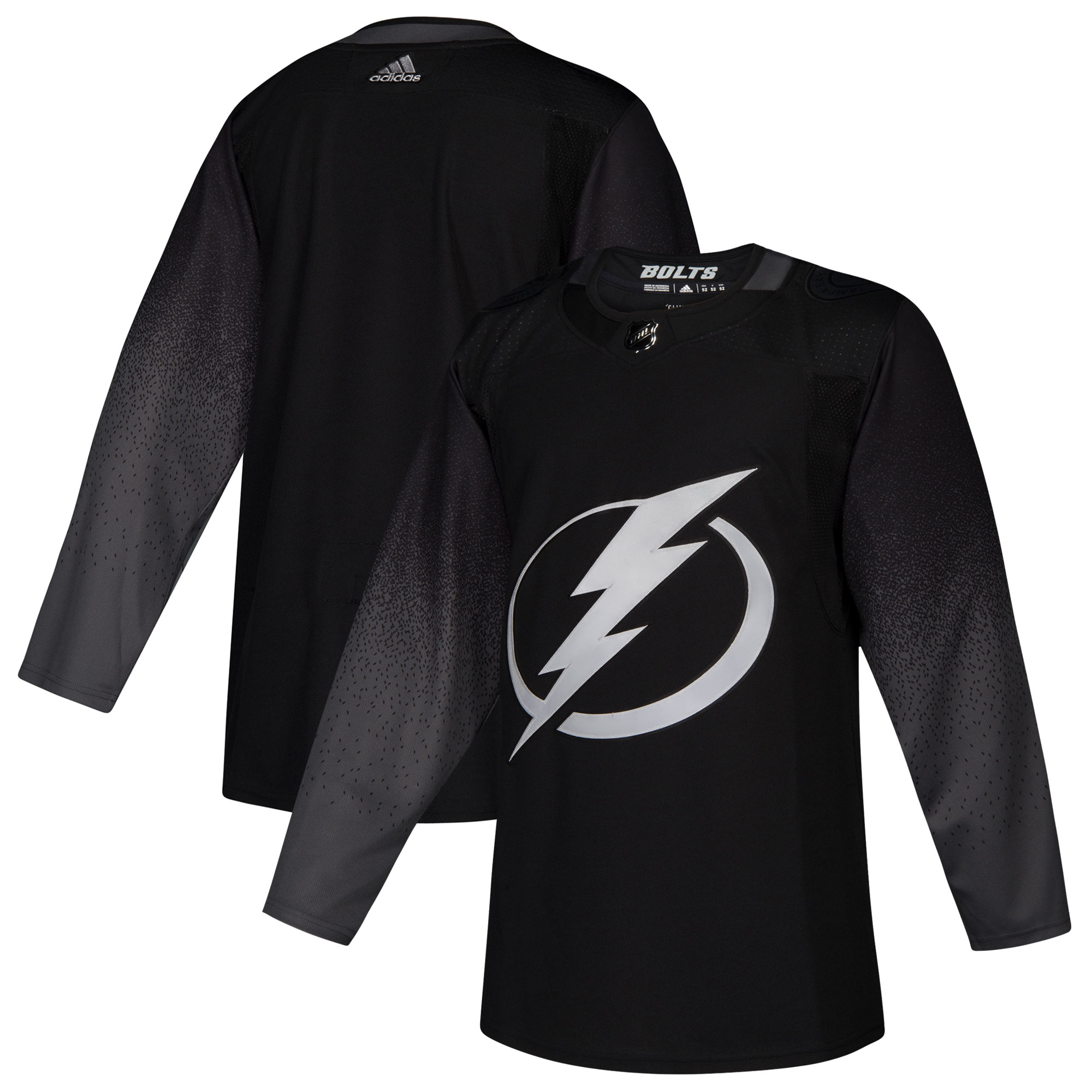 Tampa Bay Lightning adidas Alternate Authentic Jersey - Black - vstockx