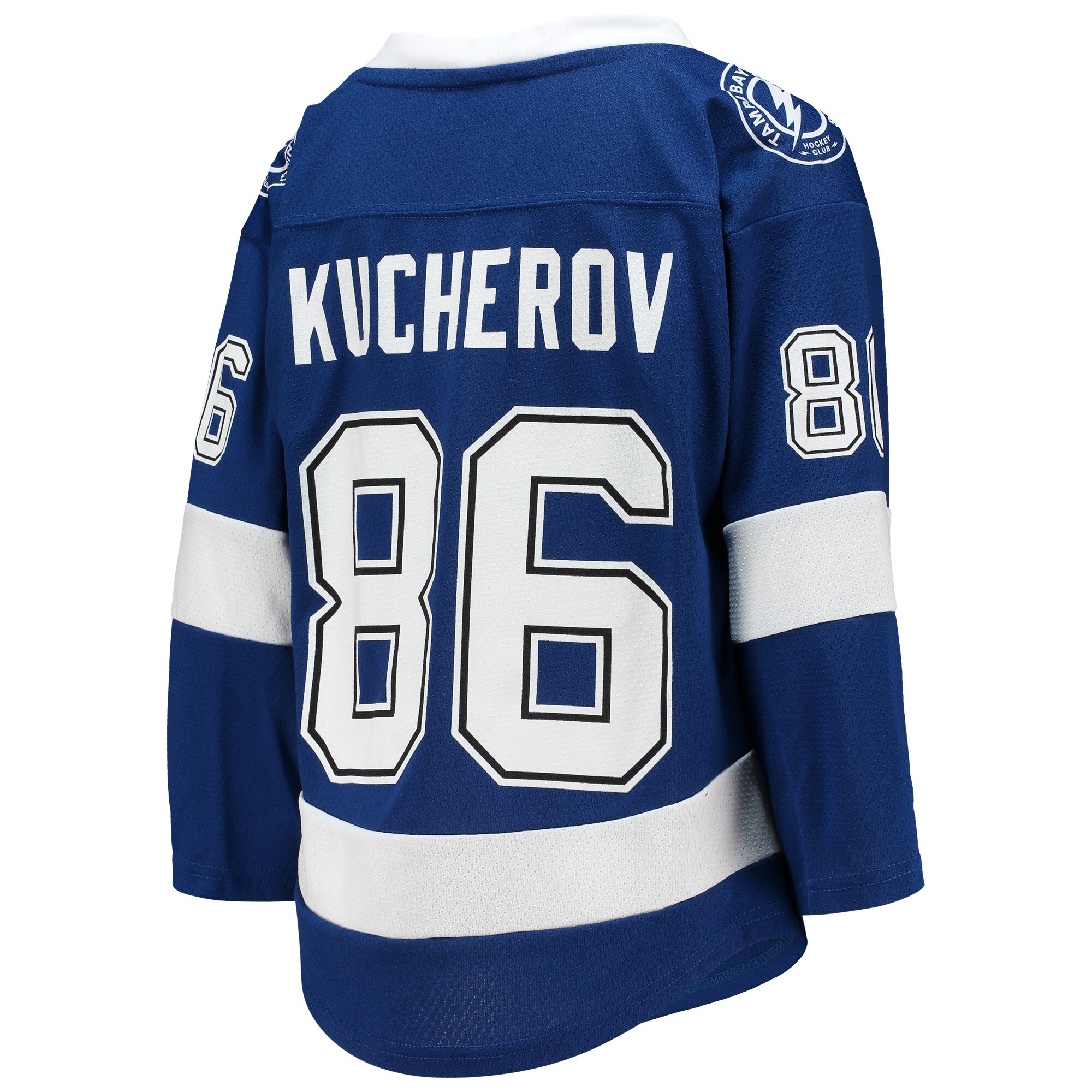 Nikita Kucherov Tampa Bay Lightning Youth Home Replica Player Jersey - Blue - vstockx