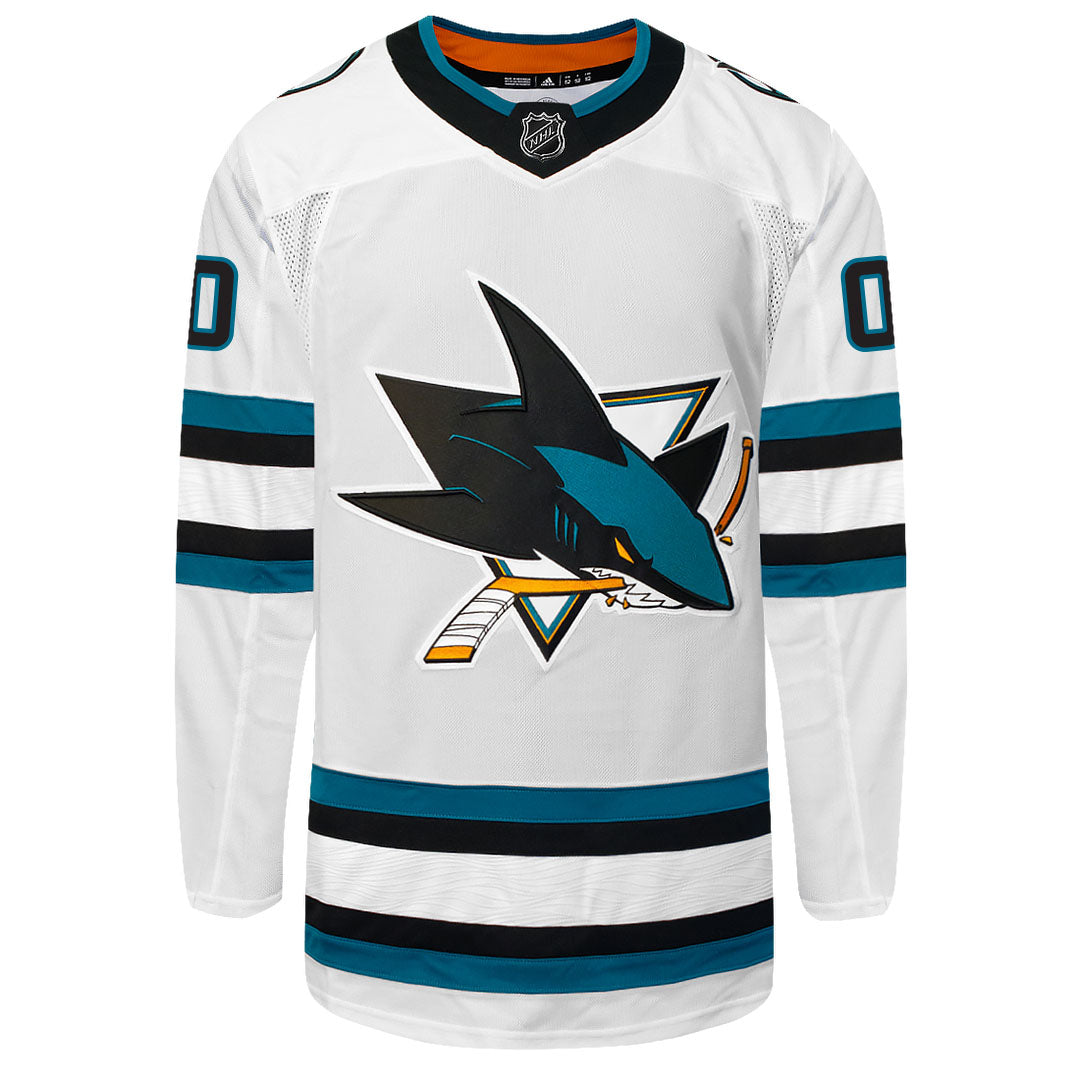 Customizable San Jose Sharks 2022 Adidas Primegreen Authentic NHL Hockey Jersey - vstockx