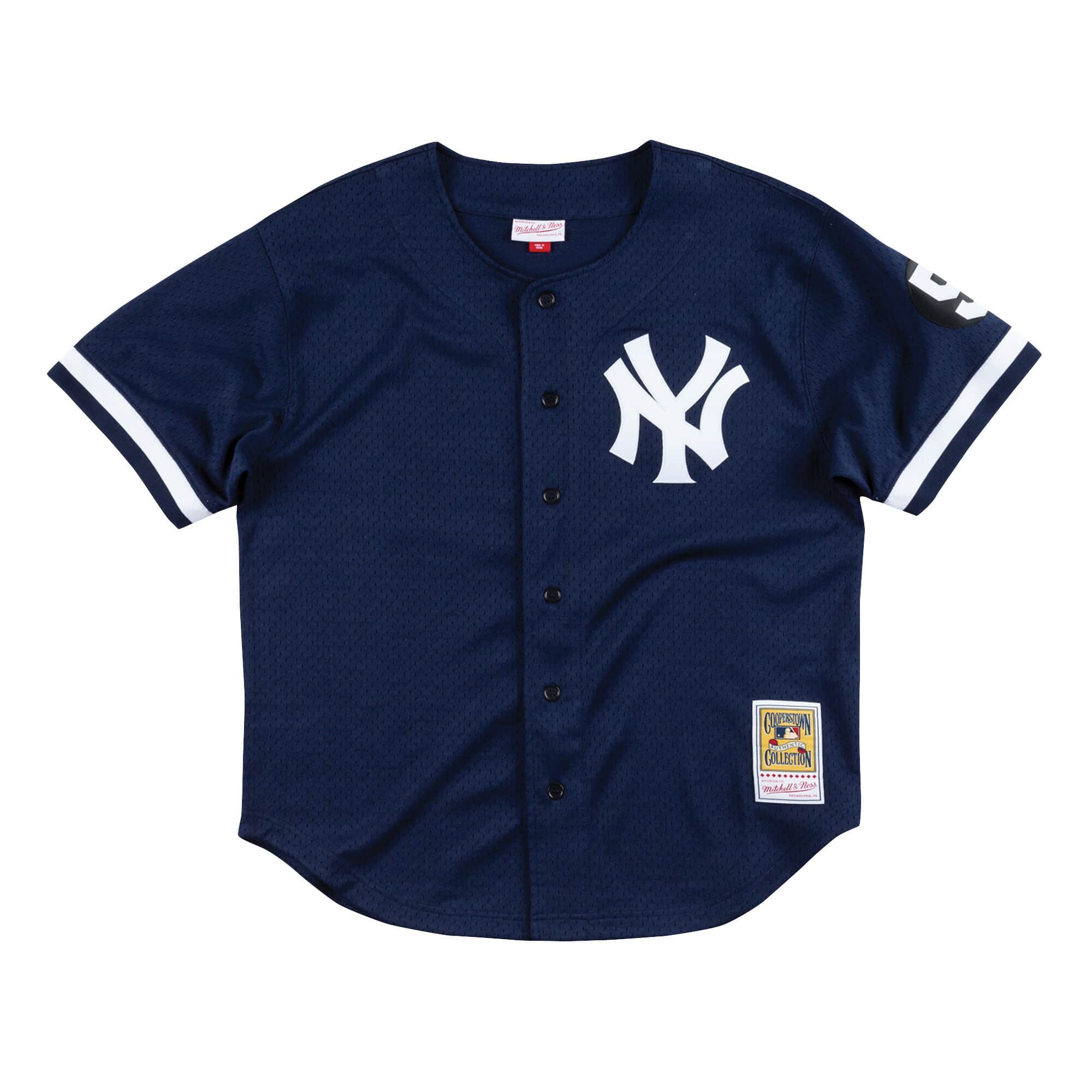Authentic Mesh BP Jersey New York Yankees 1999 Mariano Rivera - vstockx