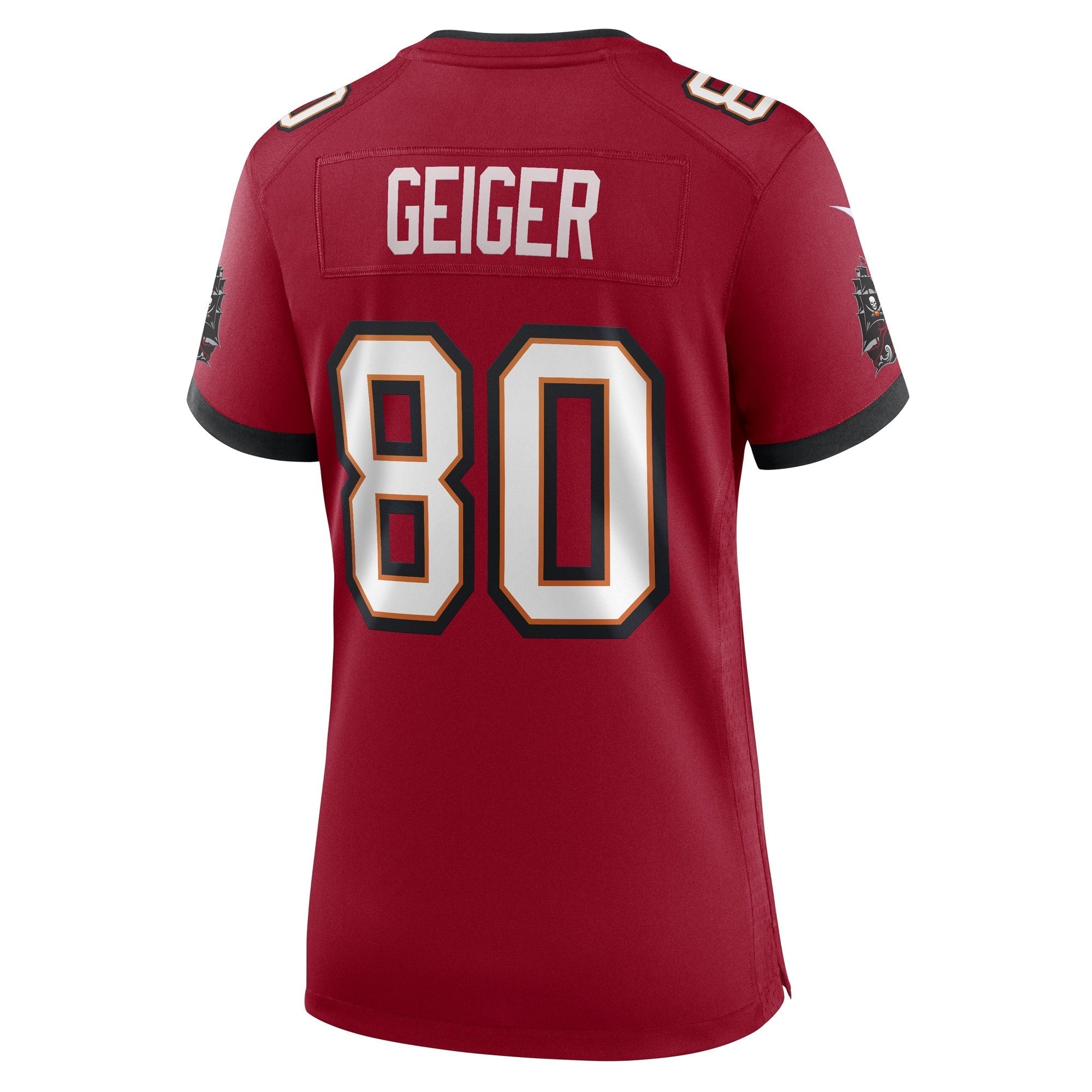 Women's Nike Kaylon Geiger Red Tampa Bay Buccaneers Game Player Jersey - vstockx
