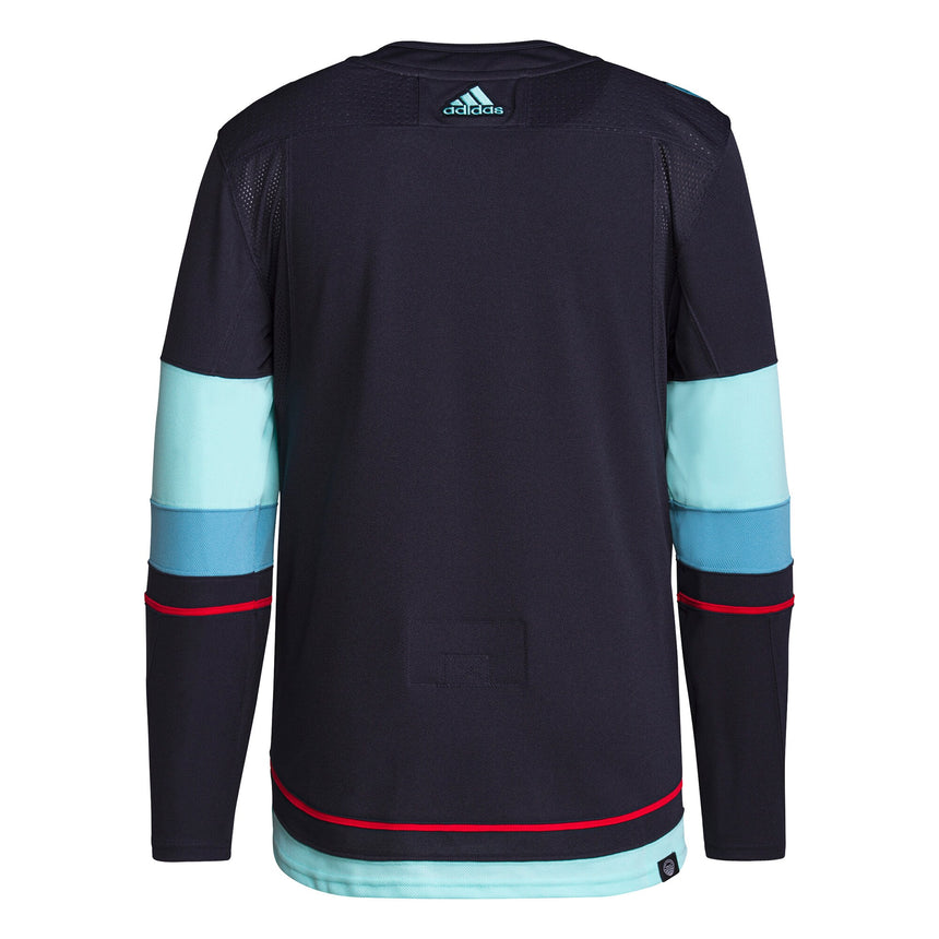 Men's Seattle Kraken adidas Navy Home Authentic Primegreen Jersey - vstockx
