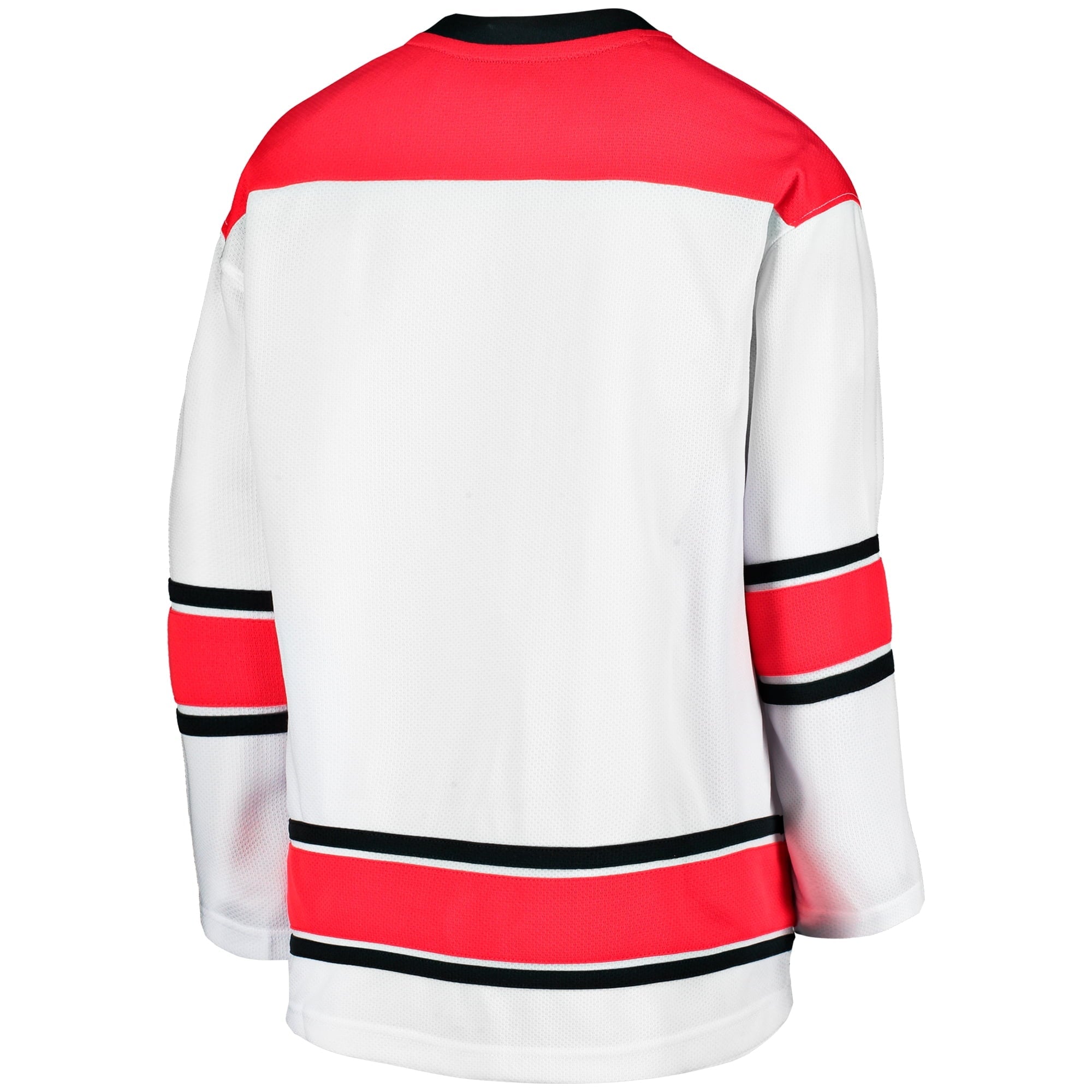 Youth Fanatics Branded White Carolina Hurricanes Breakaway Replica Away Jersey - vstockx