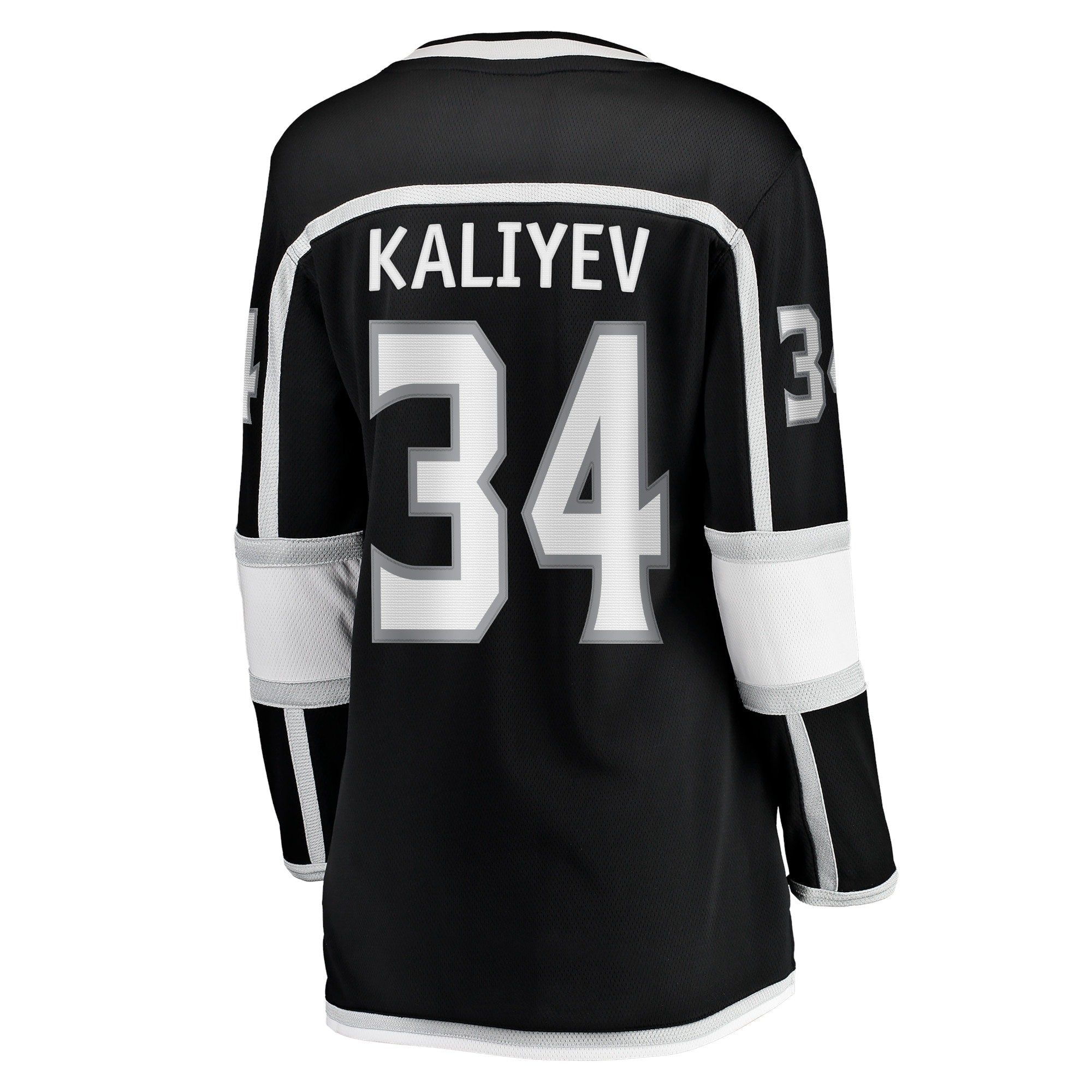 Women's Fanatics Branded Arthur Kaliyev Black Los Angeles Kings Home Breakaway Player Jersey - vstockx