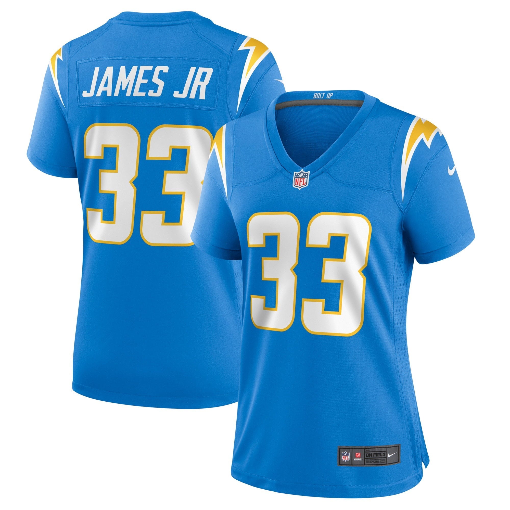 Women's Nike Derwin James Powder Blue Los Angeles Chargers Game Jersey - vstockx