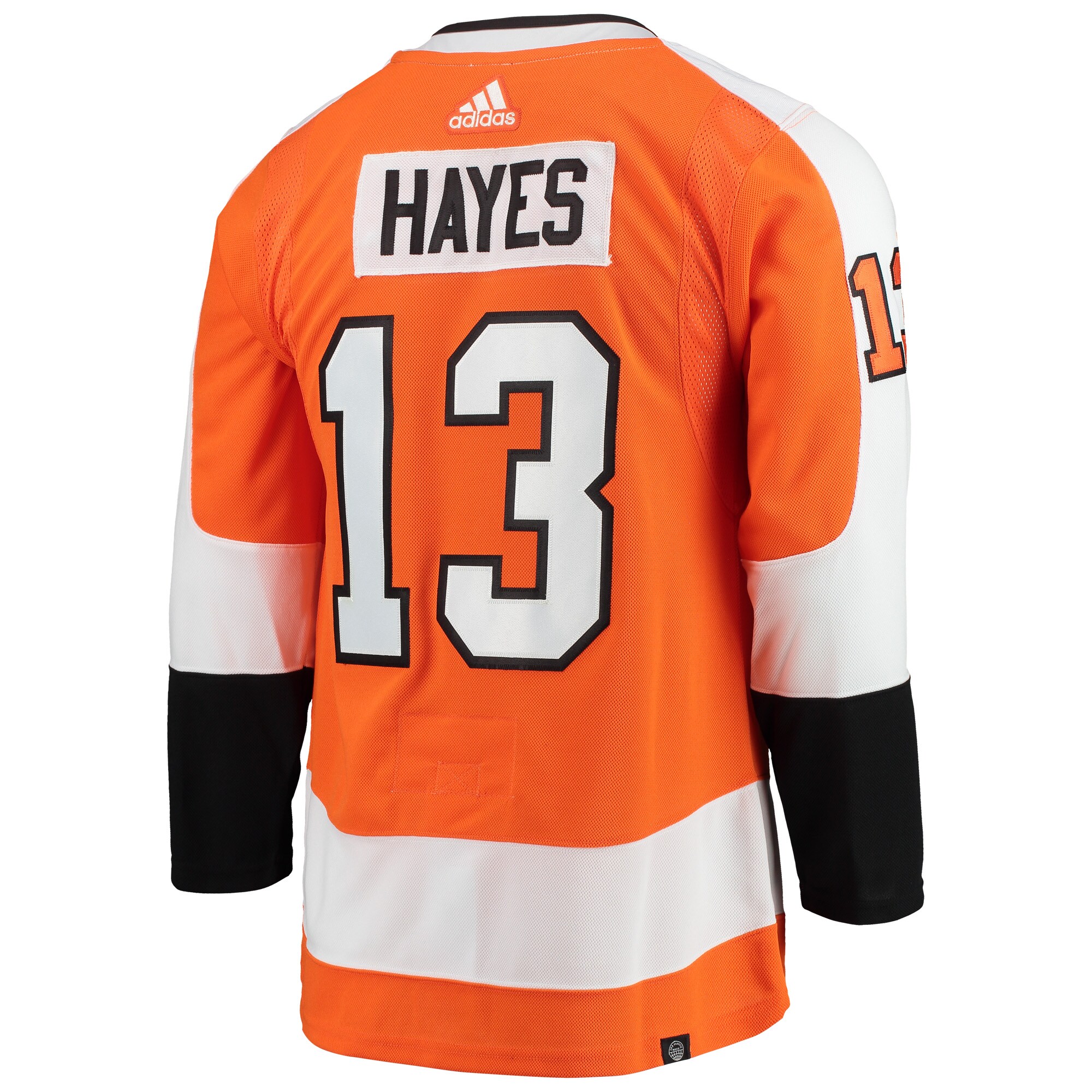 Kevin Hayes Philadelphia Flyers adidas Home Primegreen Authentic Pro Player Jersey - Orange - vstockx