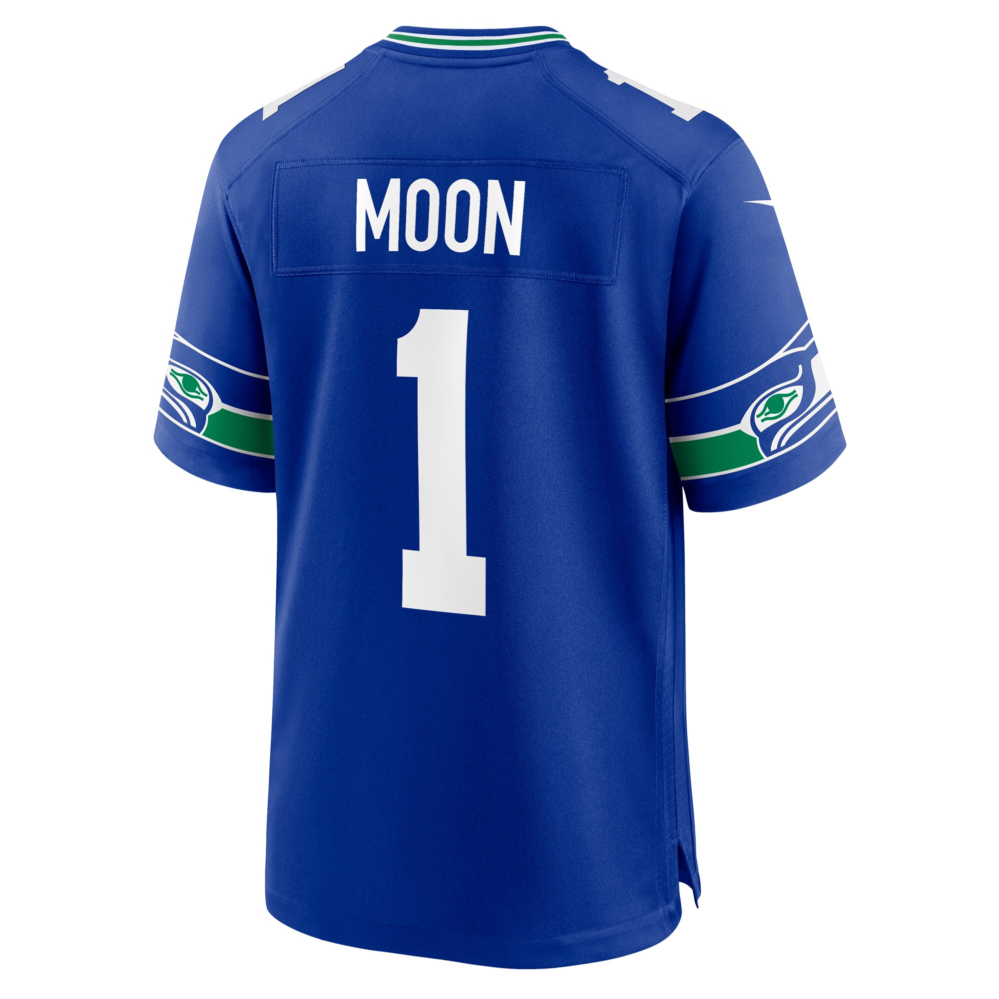 Warren Moon Seattle Seahawks Nike Throwback Retired Player Game Jersey - Royal - vstockx