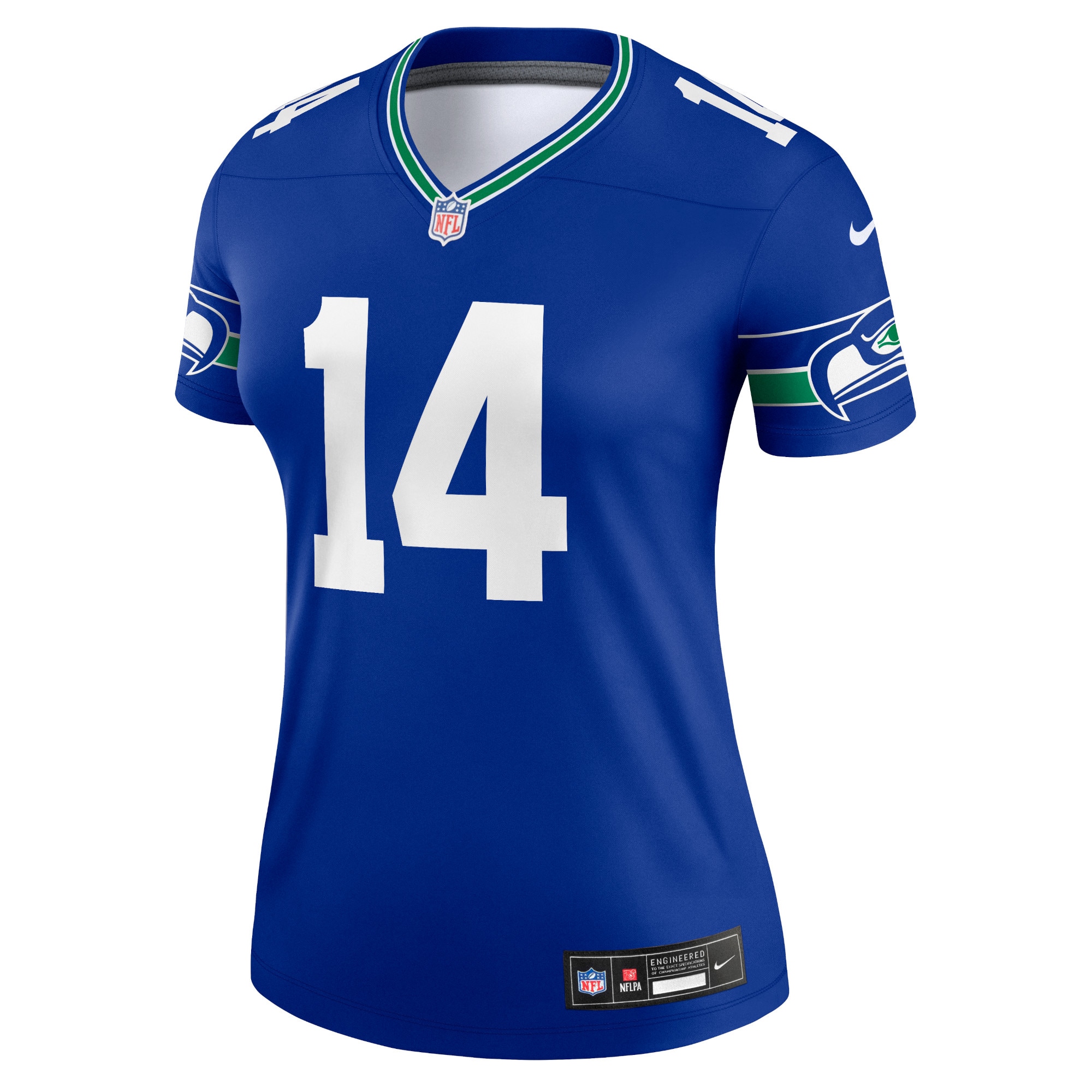 DK Metcalf Seattle Seahawks Nike Women's Alternate Legend Jersey - Royal - vstockx