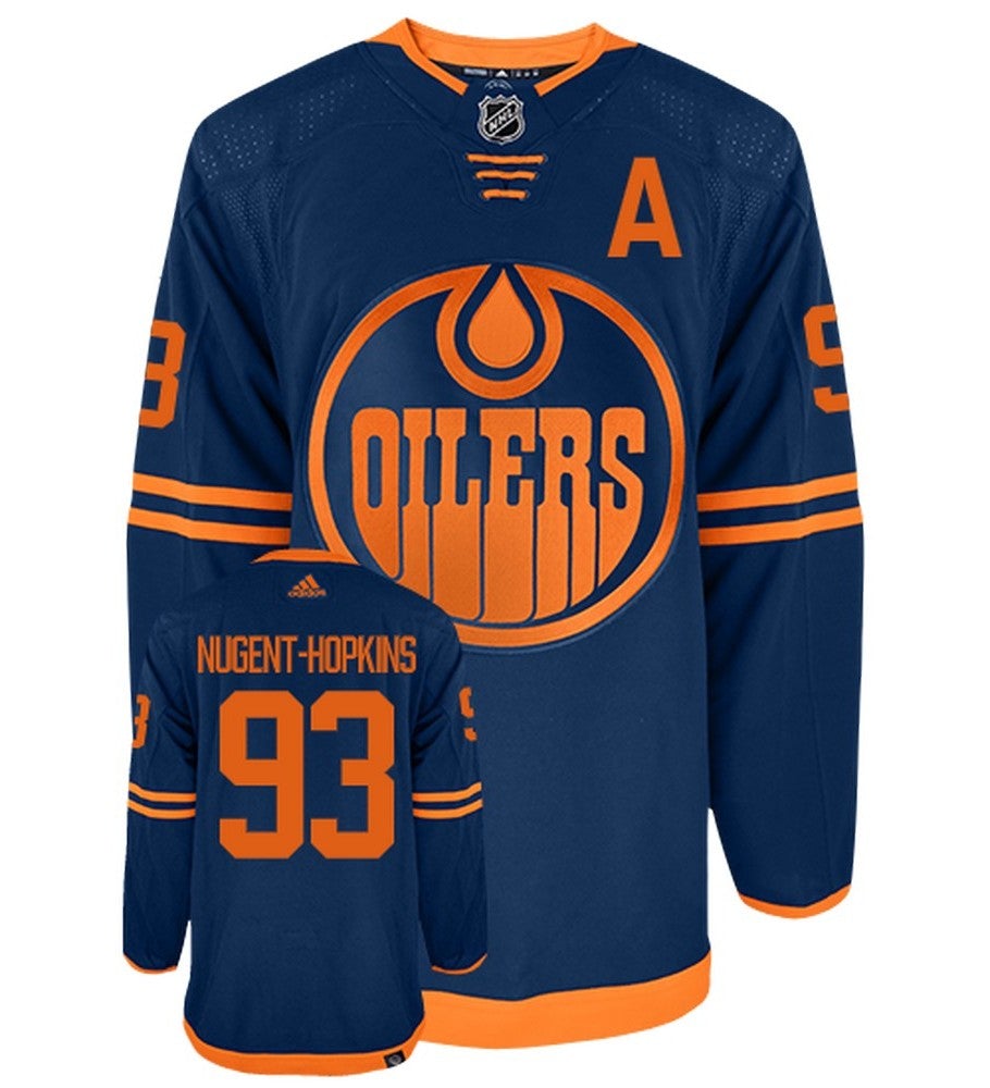 Ryan Nugent-Hopkins Edmonton Oilers 2022 Adidas Primegreen Authentic NHL Hockey Jersey - vstockx