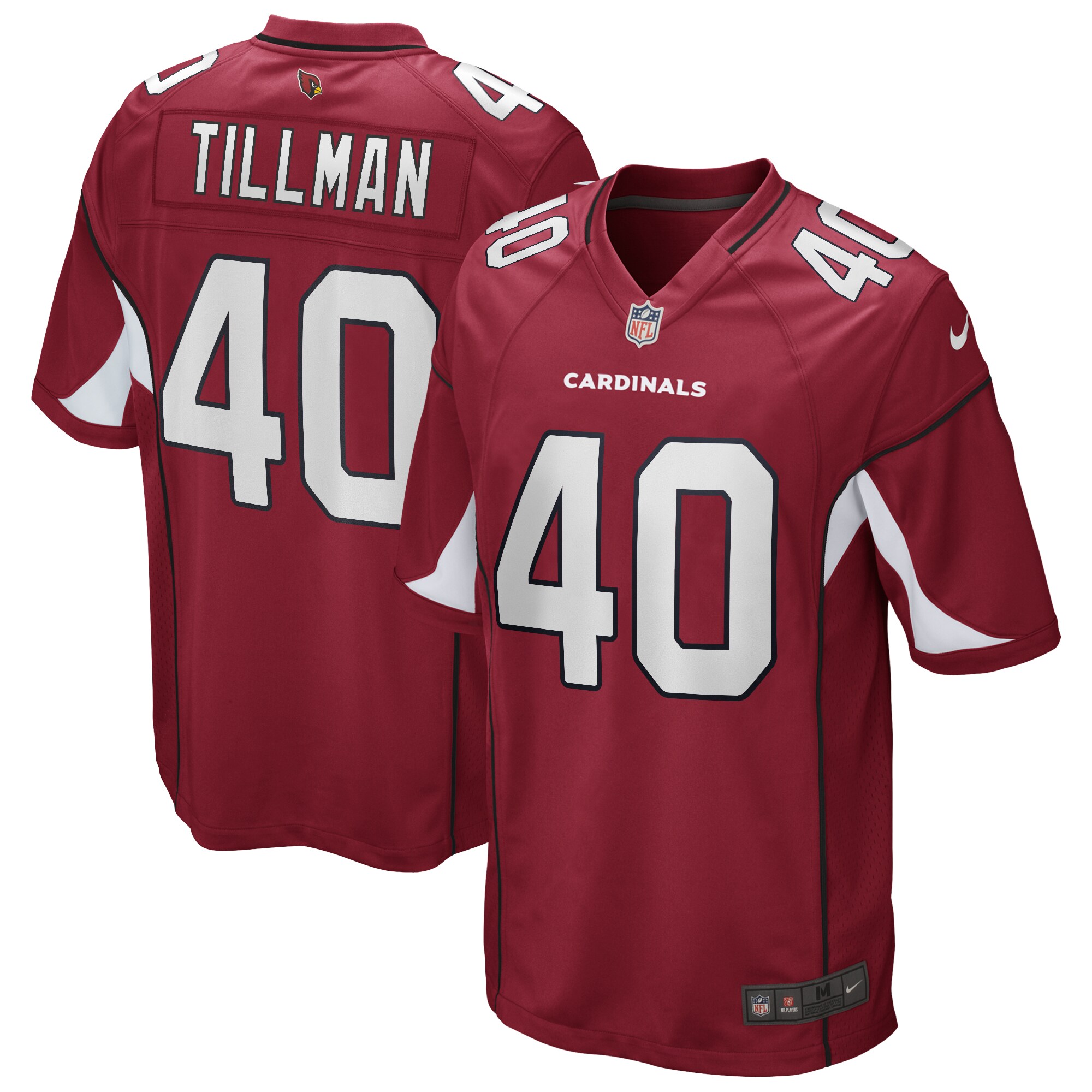 Pat Tillman Arizona Cardinals Nike Game Retired Player Jersey - Cardinal - vstockx
