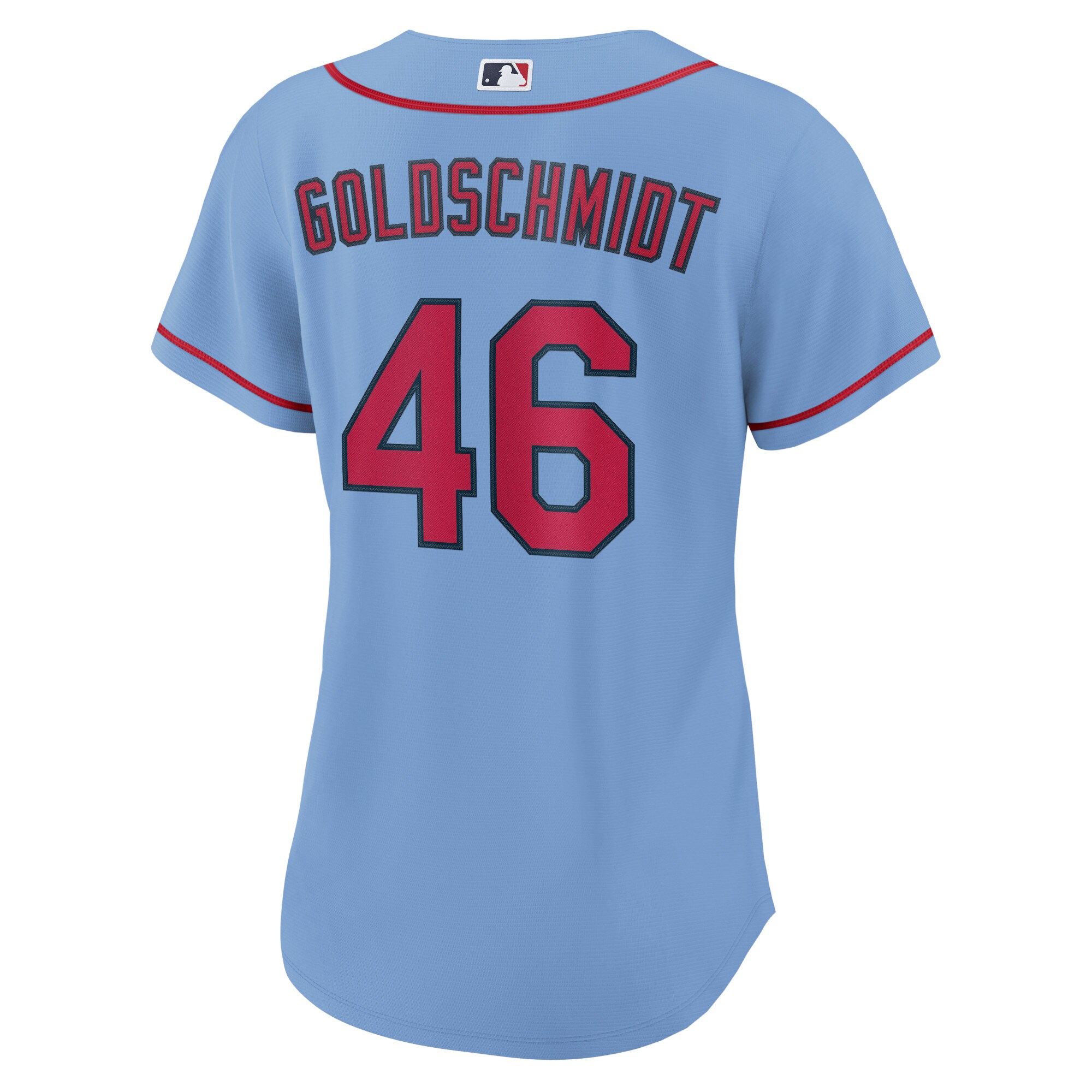 Paul Goldschmidt St. Louis Cardinals Nike Women's Alternate Replica Player Jersey - Light Blue - vstockx