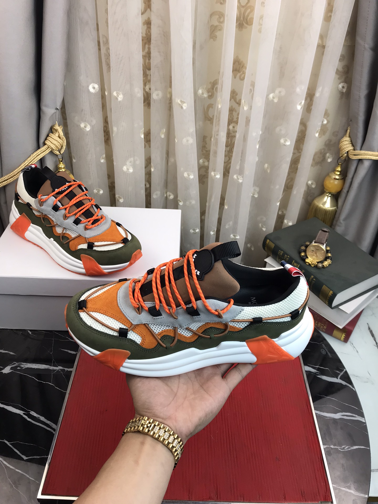 Moncler Compassor Sneaker 1 - vstockx