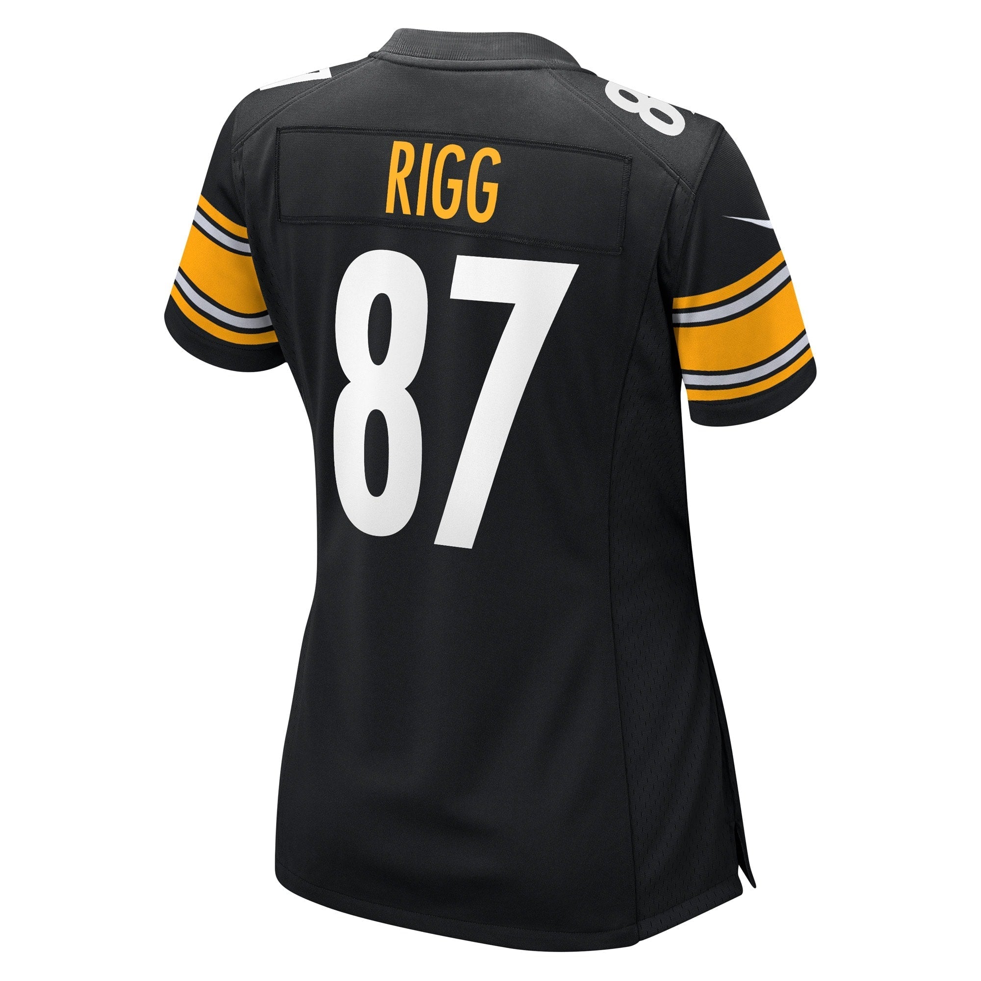 Women's Nike Justin Rigg Black Pittsburgh Steelers Game Player Jersey - vstockx