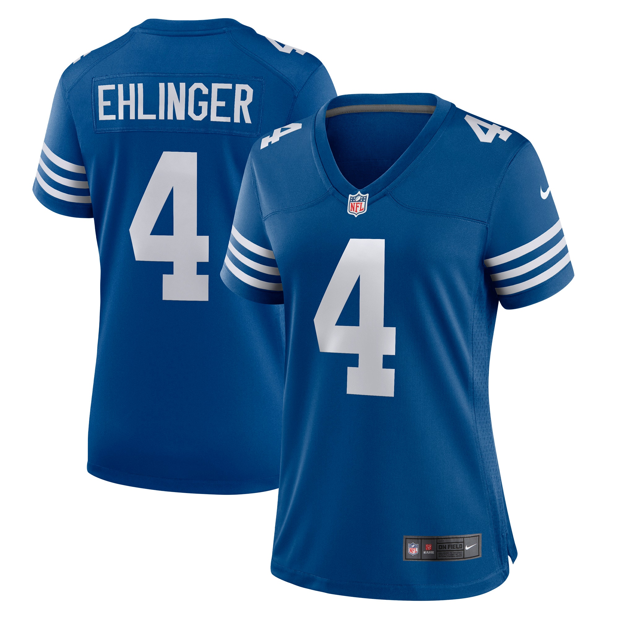 Sam Ehlinger Indianapolis Colts Nike Women's Game Player Jersey - Blue - vstockx