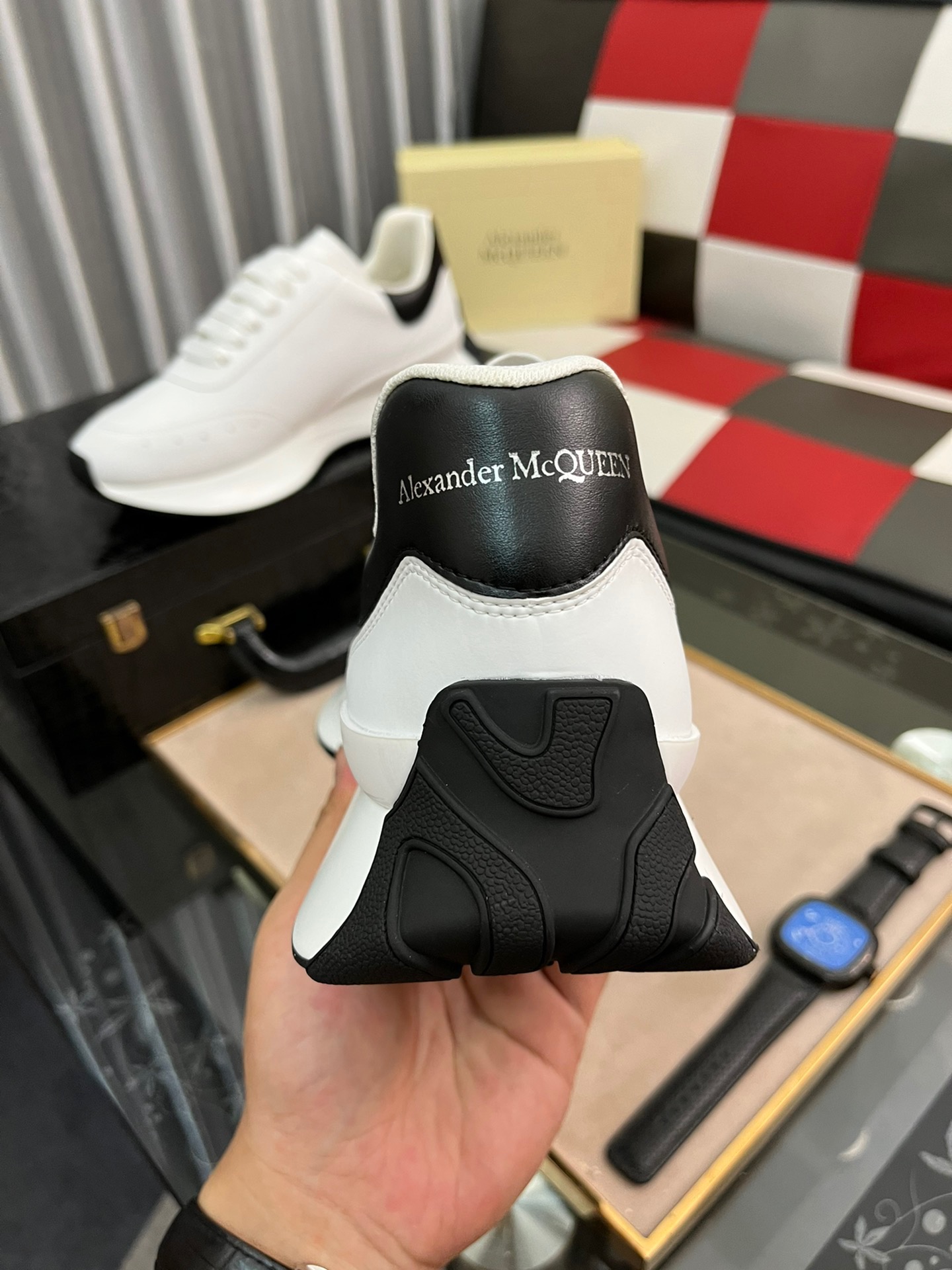 McQueen lace-up casual shoes, everything comfortable size 38-44 - vstockx