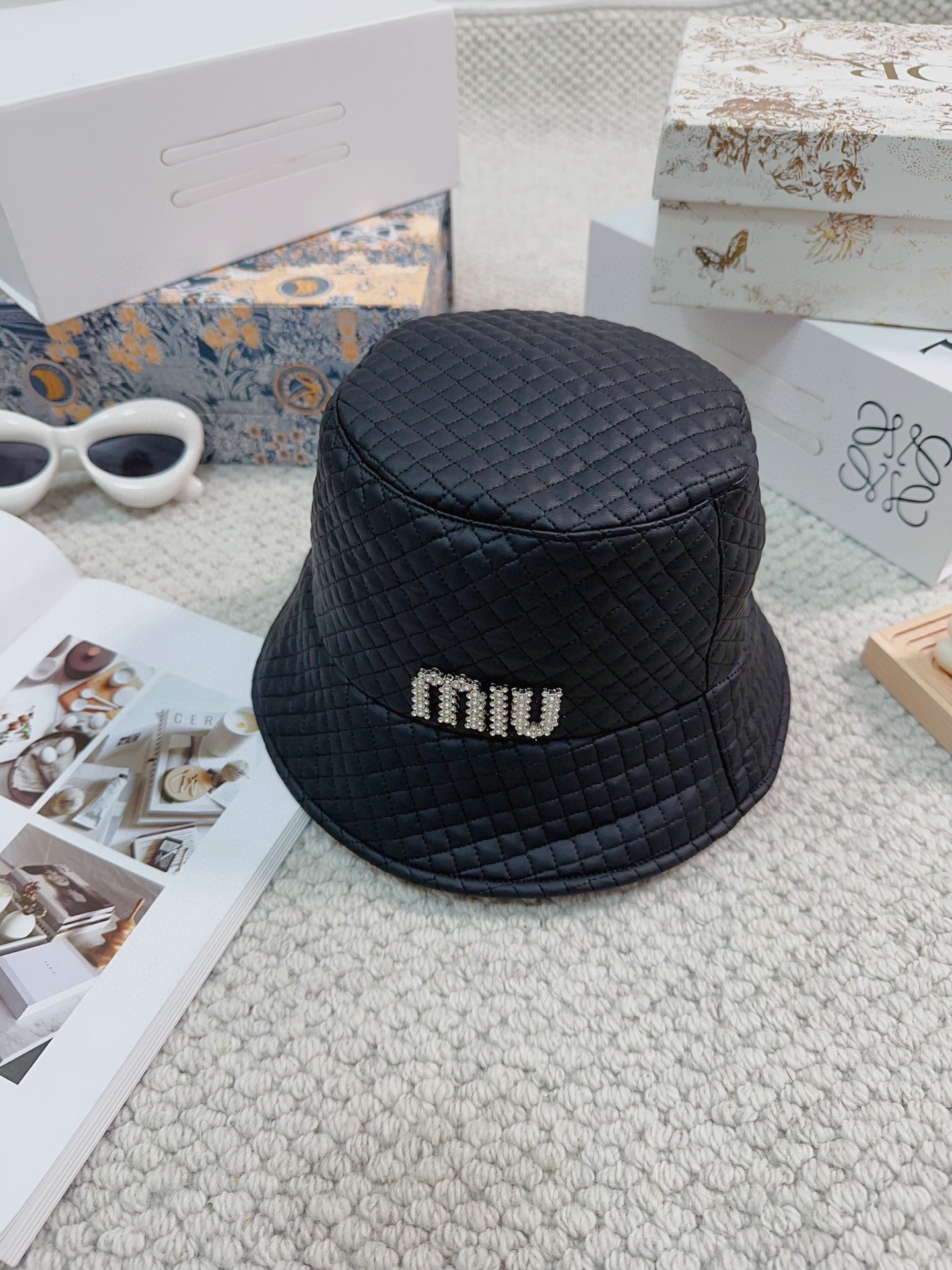 Streetwear Hat Miu 329357 - vstockx