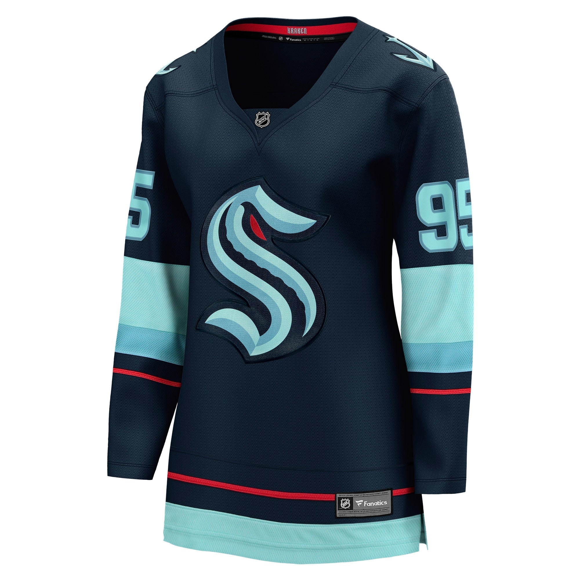 Women's Fanatics Branded Andre Burakovsky Navy Seattle Kraken Home Breakaway Player Jersey - vstockx