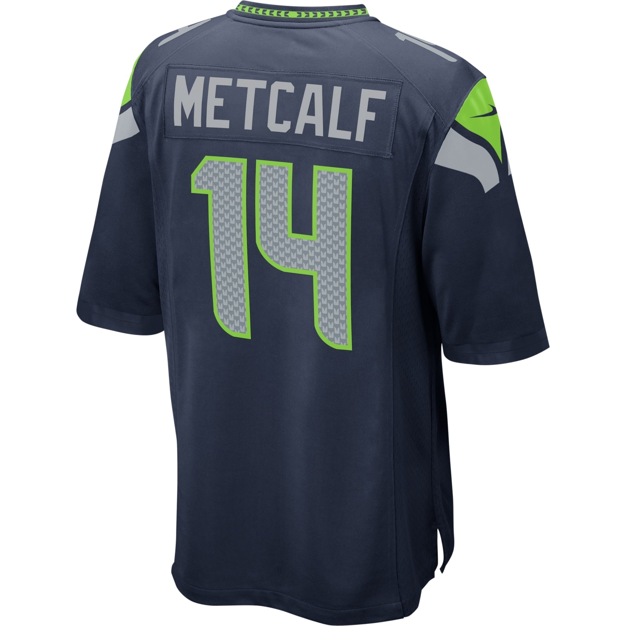 Men's Seattle Seahawks DK Metcalf Nike College Navy Game Player Jersey - vstockx