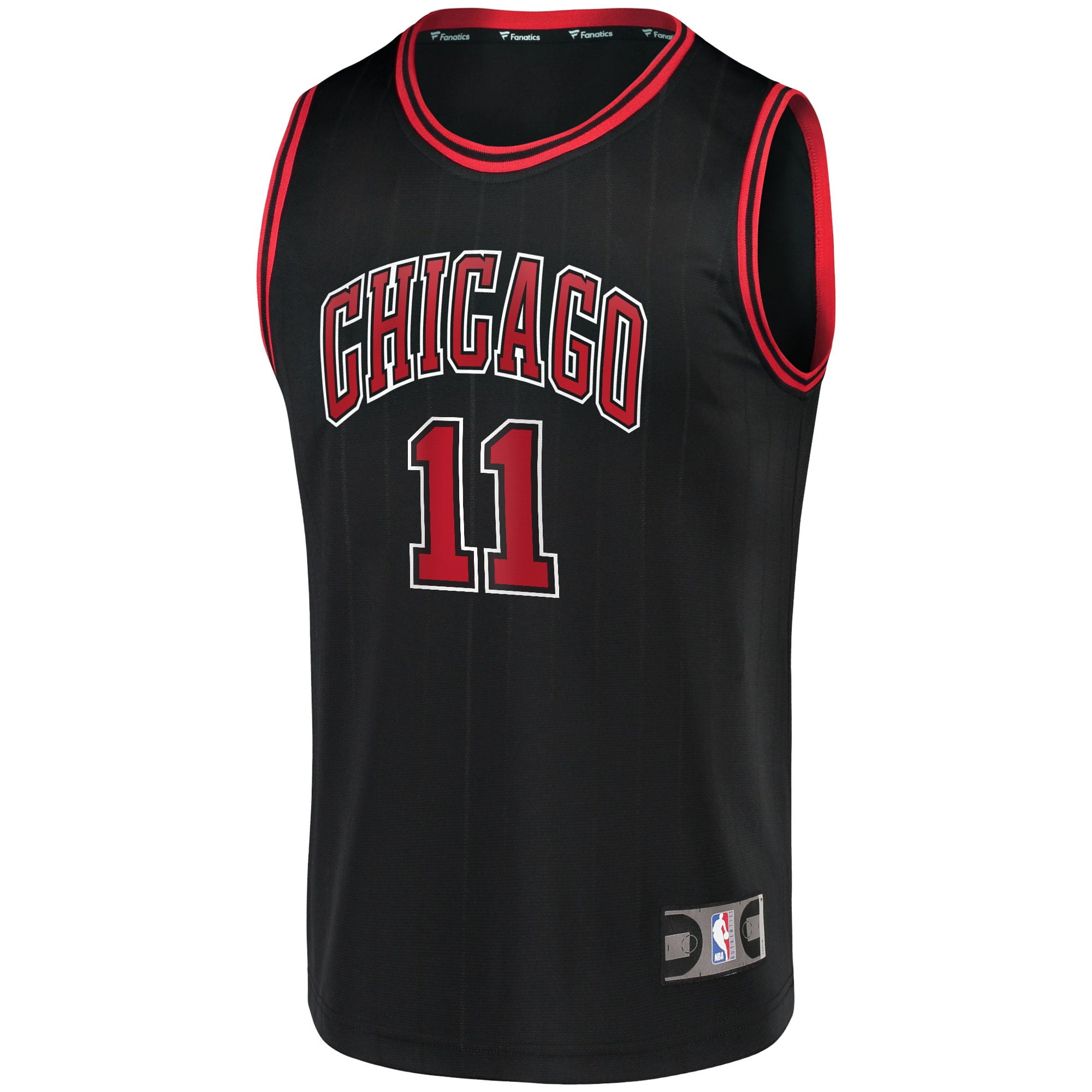 Men's Fanatics Branded DeMar DeRozan Black Chicago Bulls Fast Break Replica Player Jersey - Statement Edition - vstockx