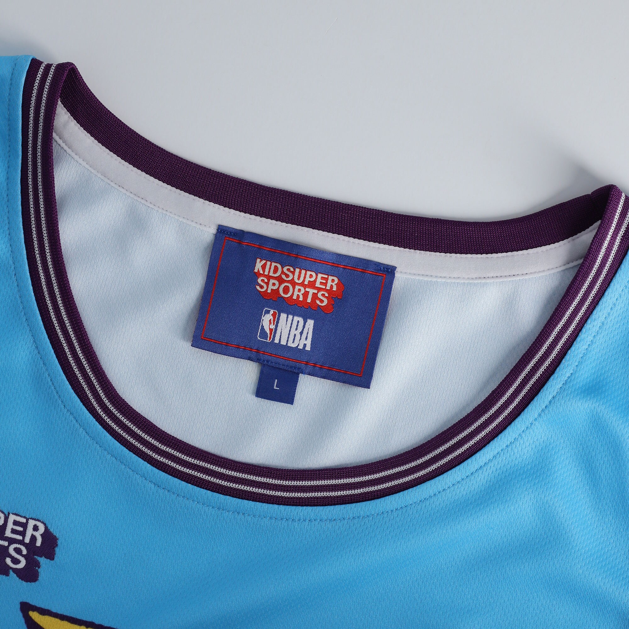 Sacramento Kings NBA & KidSuper Studios by Fanatics Unisex Hometown Jersey - Blue - vstockx