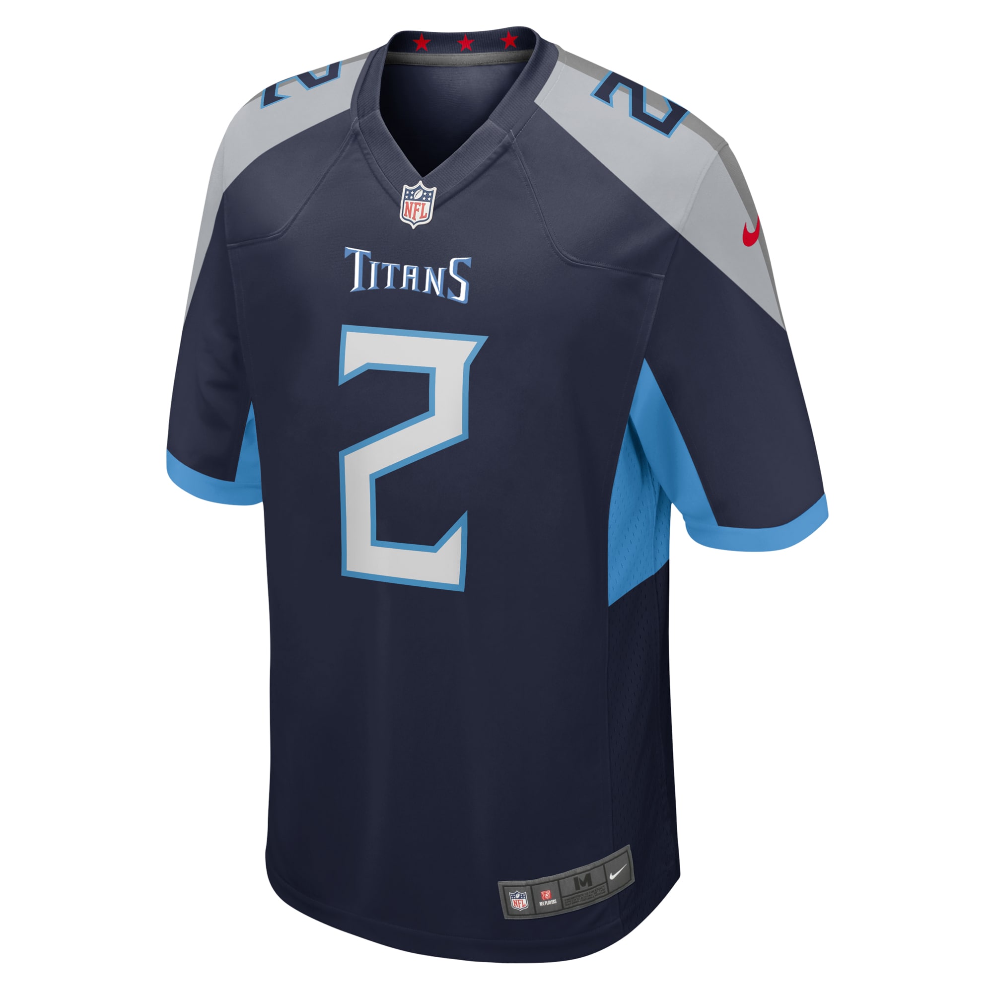Azeez Al-Shaair Tennessee Titans Nike Team Game Jersey - Navy - vstockx