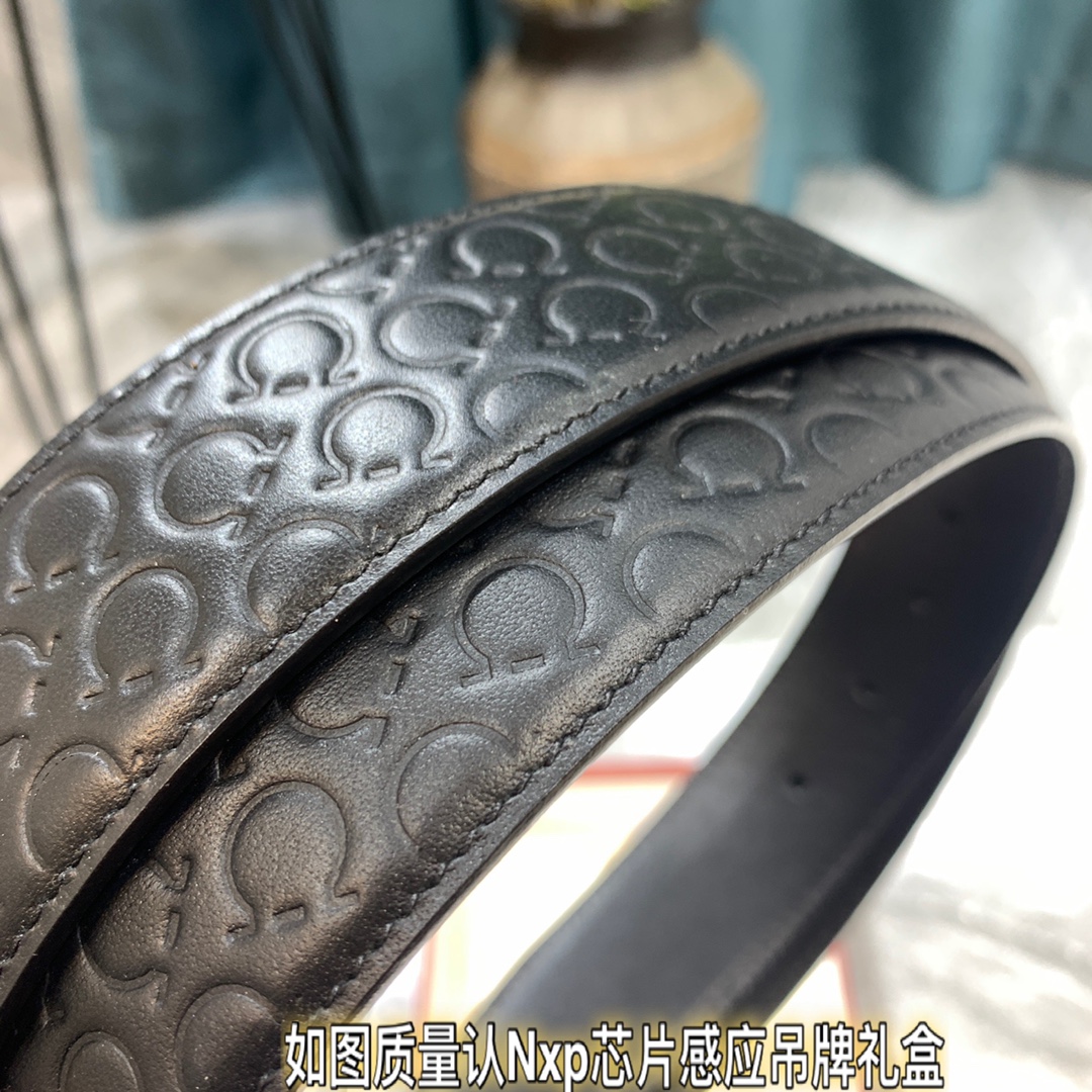 Streetwear Belt Ferragamo 319395 size:3.5cm - vstockx