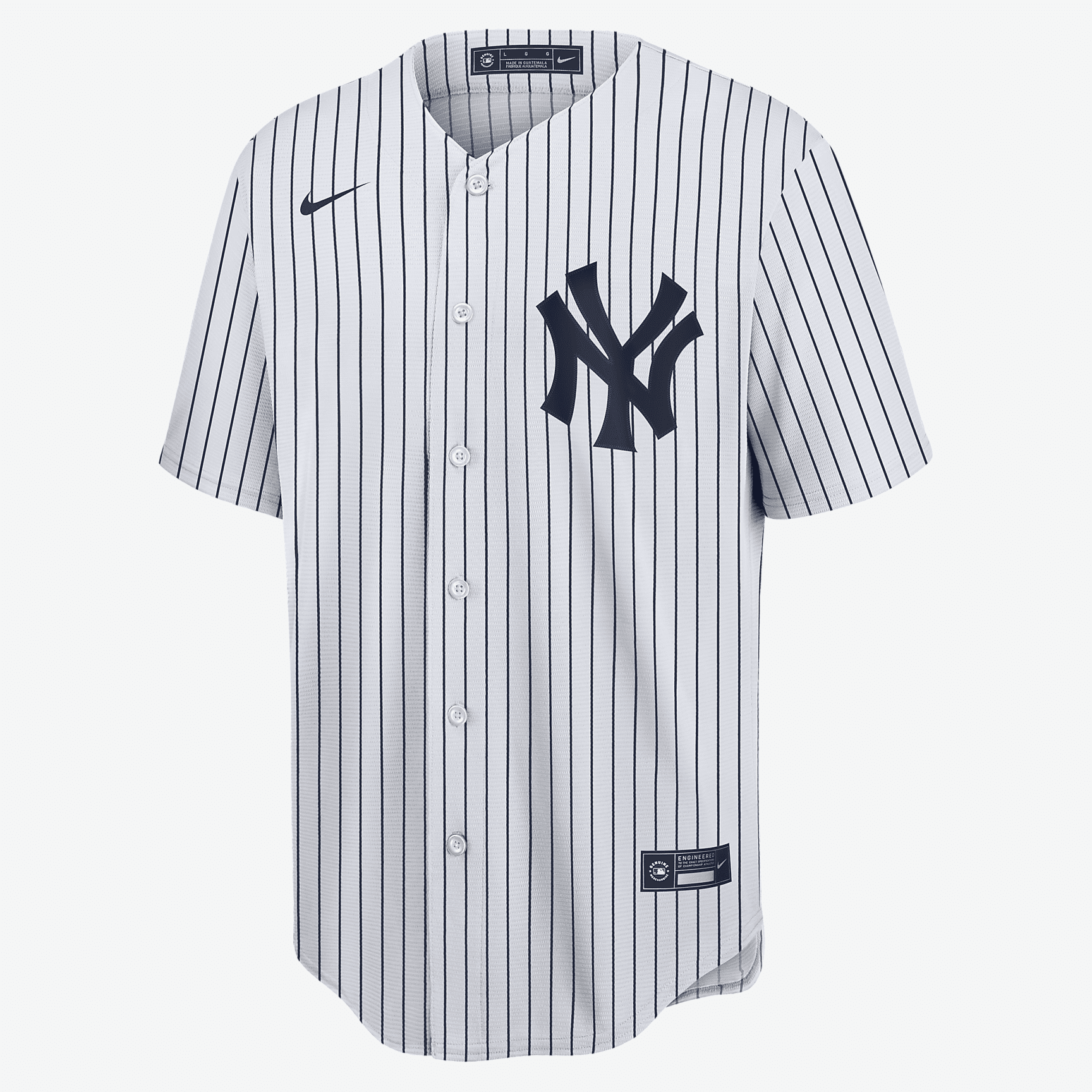 MLB New York Yankees (Derek Jeter) Men's Replica Baseball Jersey - White/Navy - vstockx