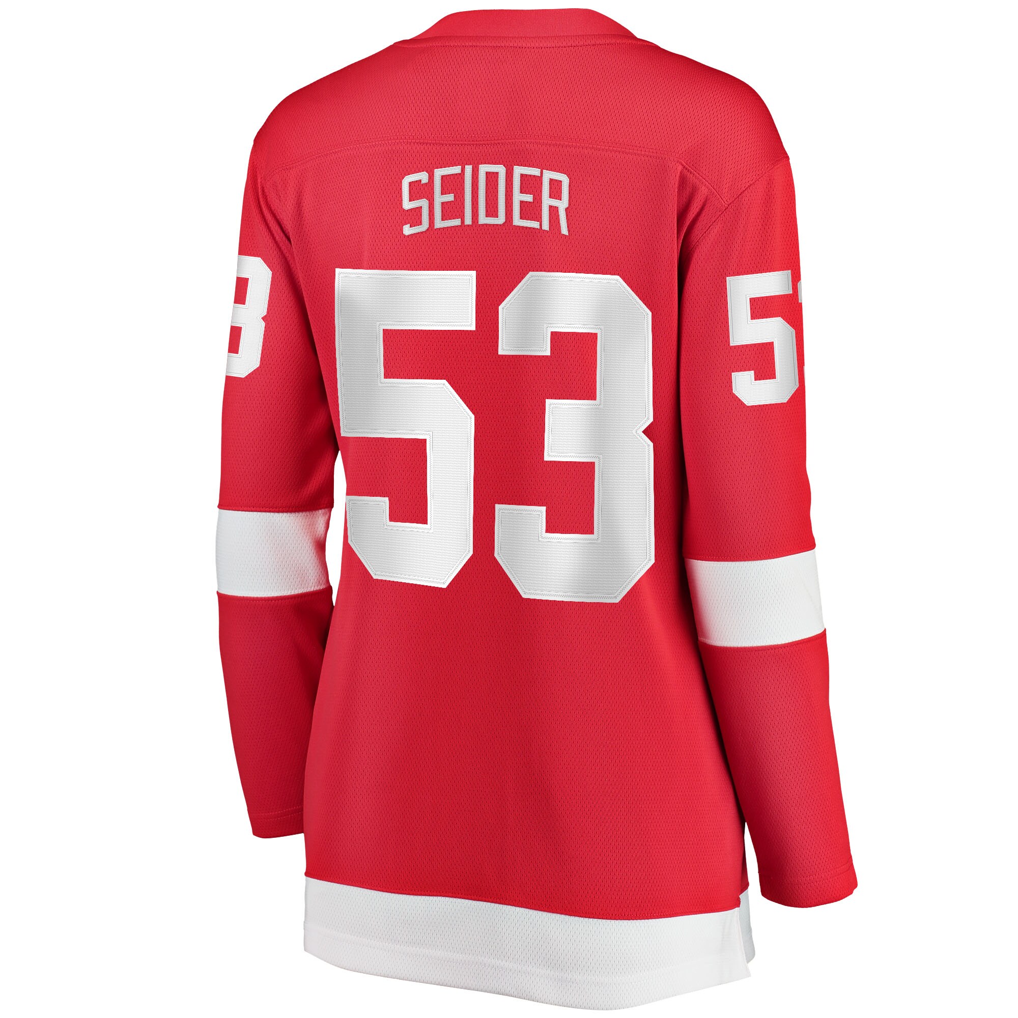 Moritz Seider Detroit Red Wings Fanatics Branded Women's Home Breakaway Player Jersey - Red - vstockx