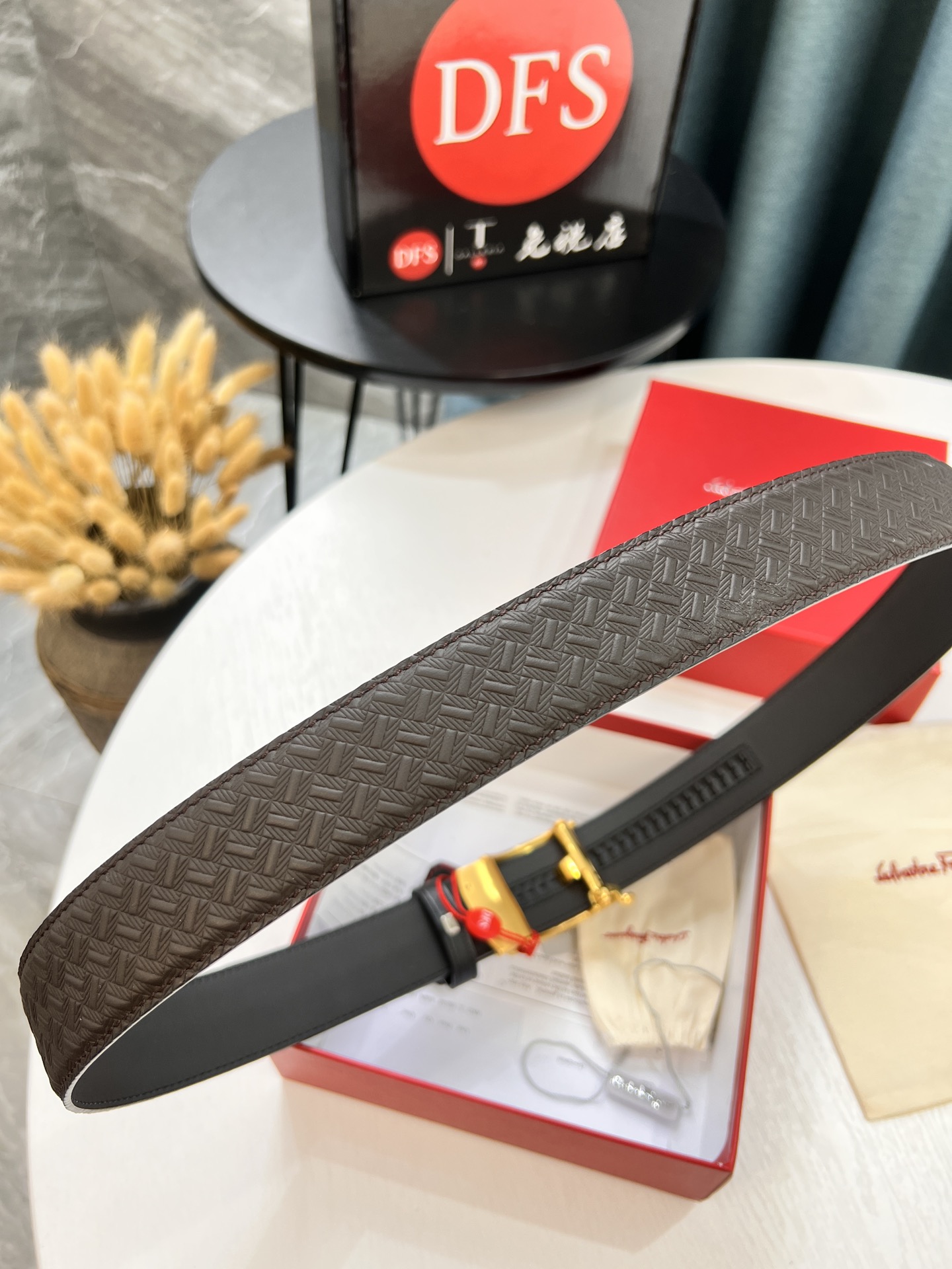 Streetwear Belt Ferragamo 319675 size:3.5cm - vstockx