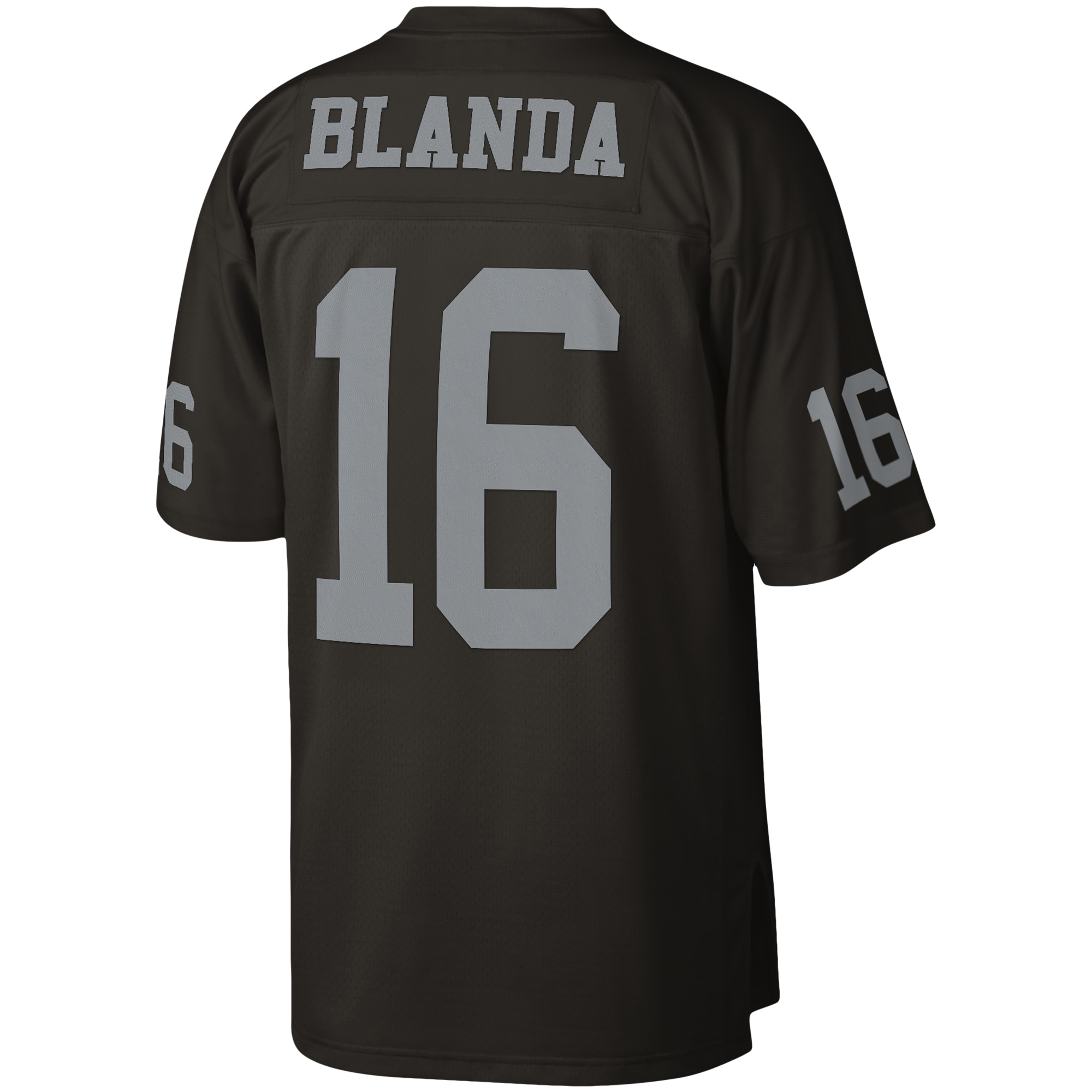 George Blanda Las Vegas Raiders Mitchell & Ness Legacy Replica Jersey - Black - vstockx