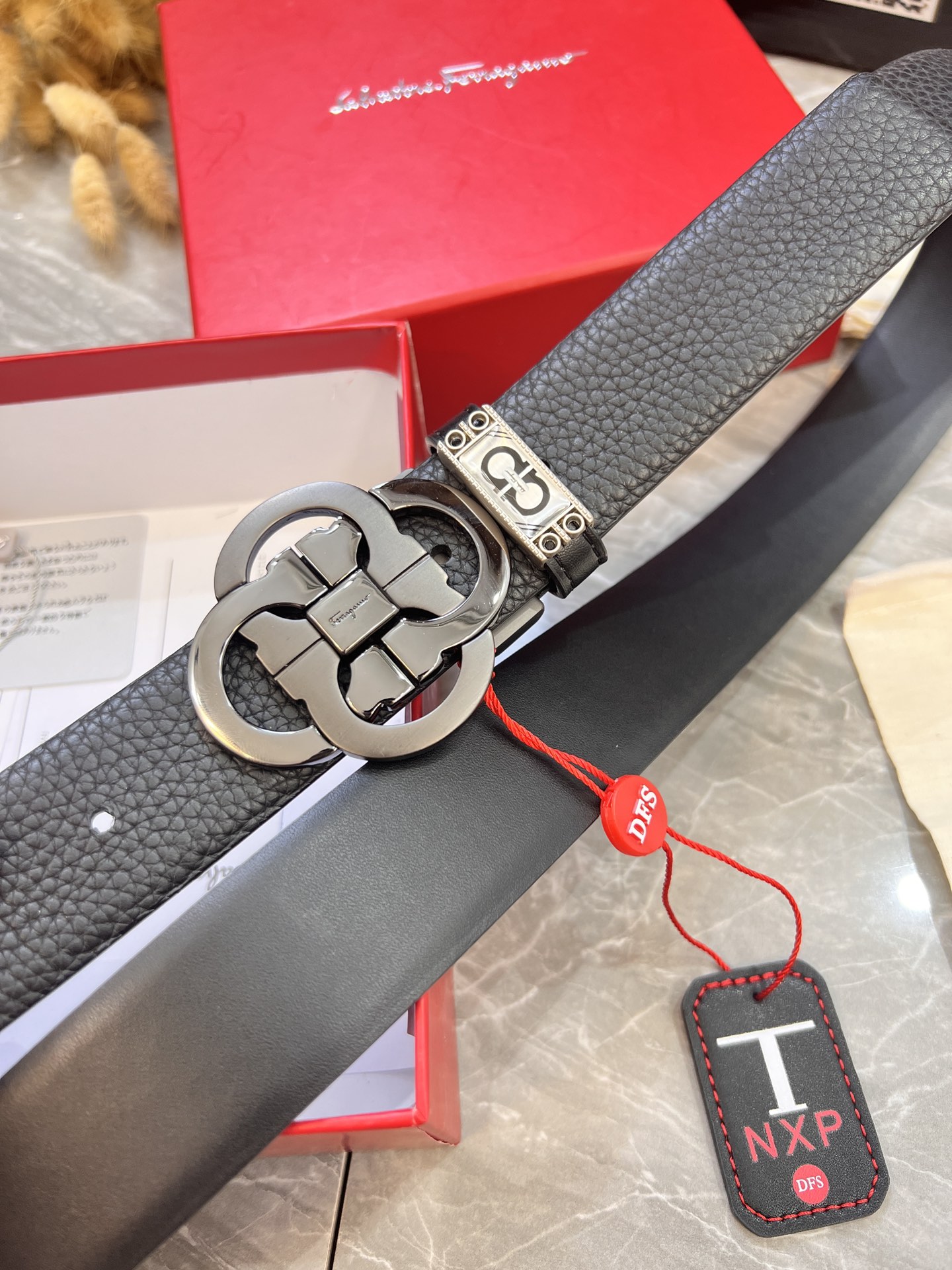 Streetwear Belt Ferragamo 319904 size:3.5cm - vstockx