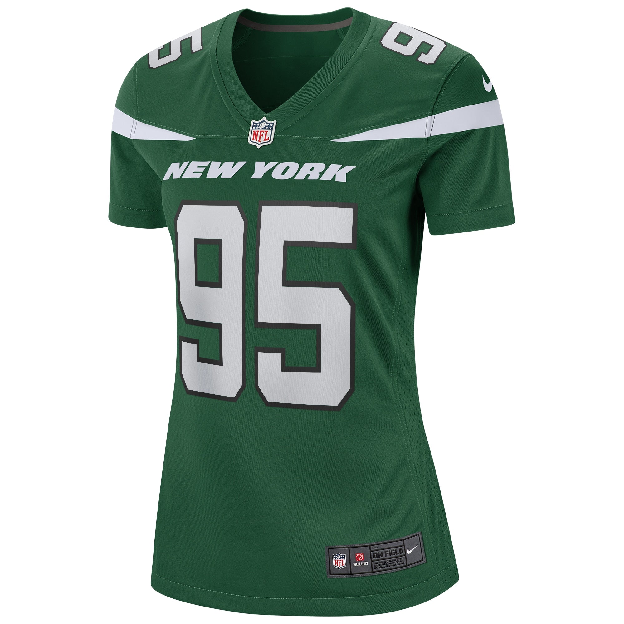 Women's Nike Quinnen Williams Gotham Green New York Jets Game Jersey - vstockx