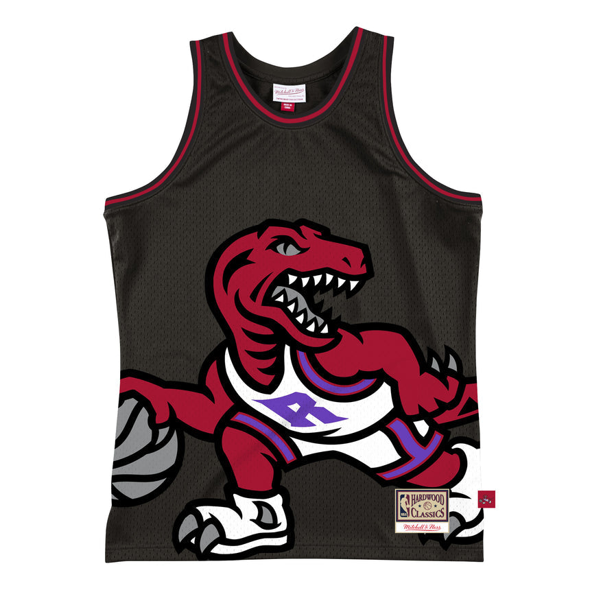 Men's Toronto Raptors Mitchell & Ness Black Hardwood Classics Blown Out Fashion Jersey - vstockx