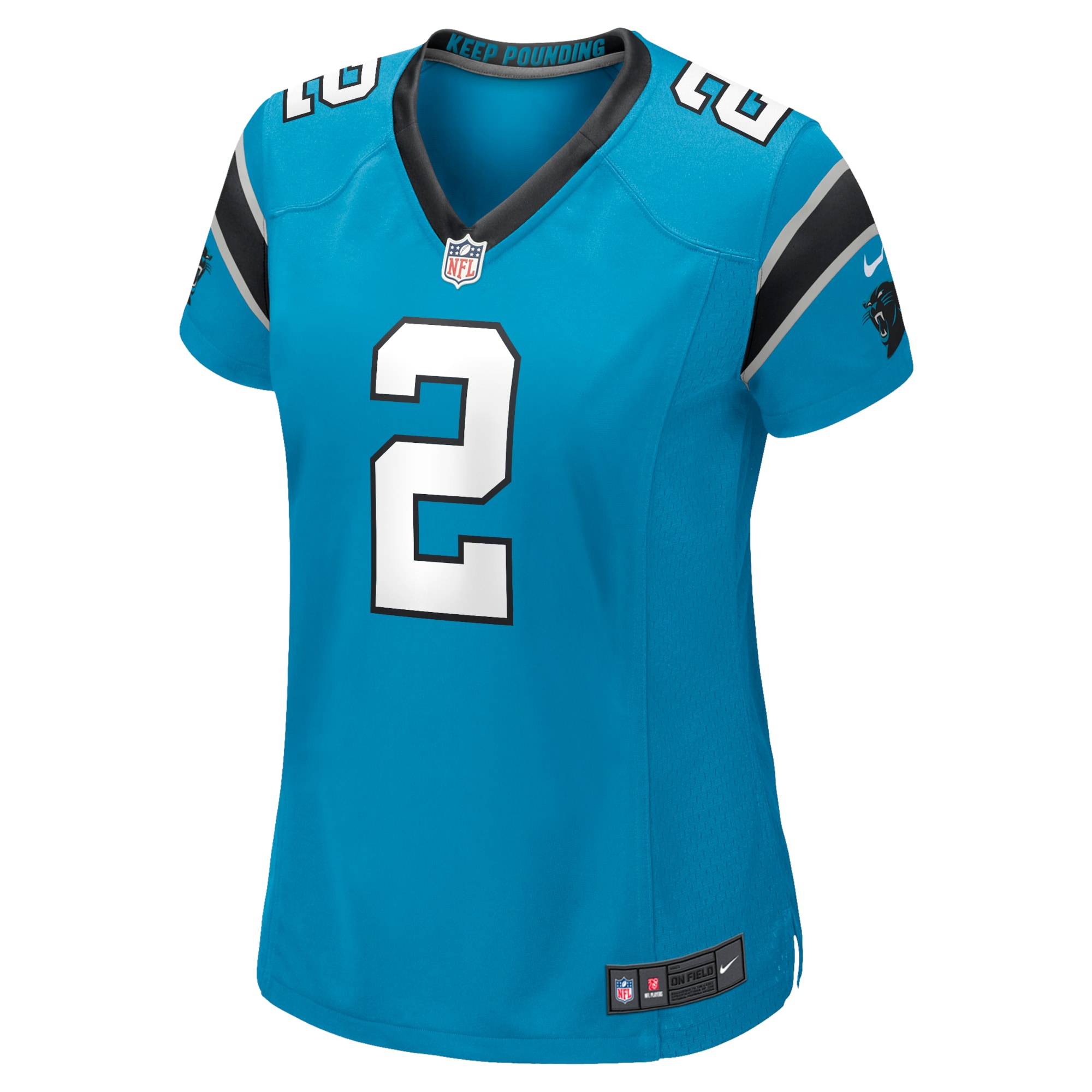 D.J. Moore Carolina Panthers Nike Women's Game Jersey - Blue - vstockx