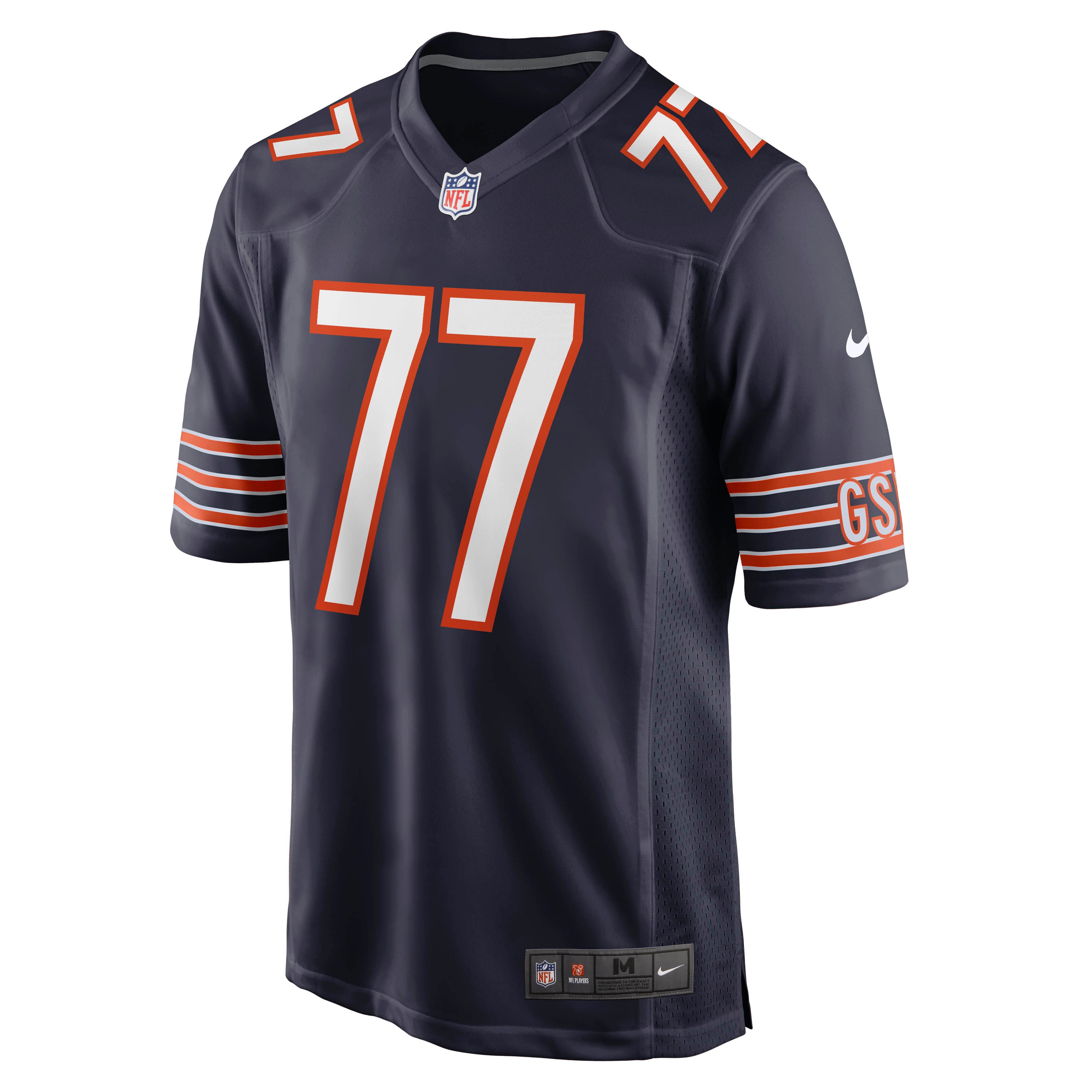 Red Grange Chicago Bears Nike Retired Player Jersey - Navy - vstockx