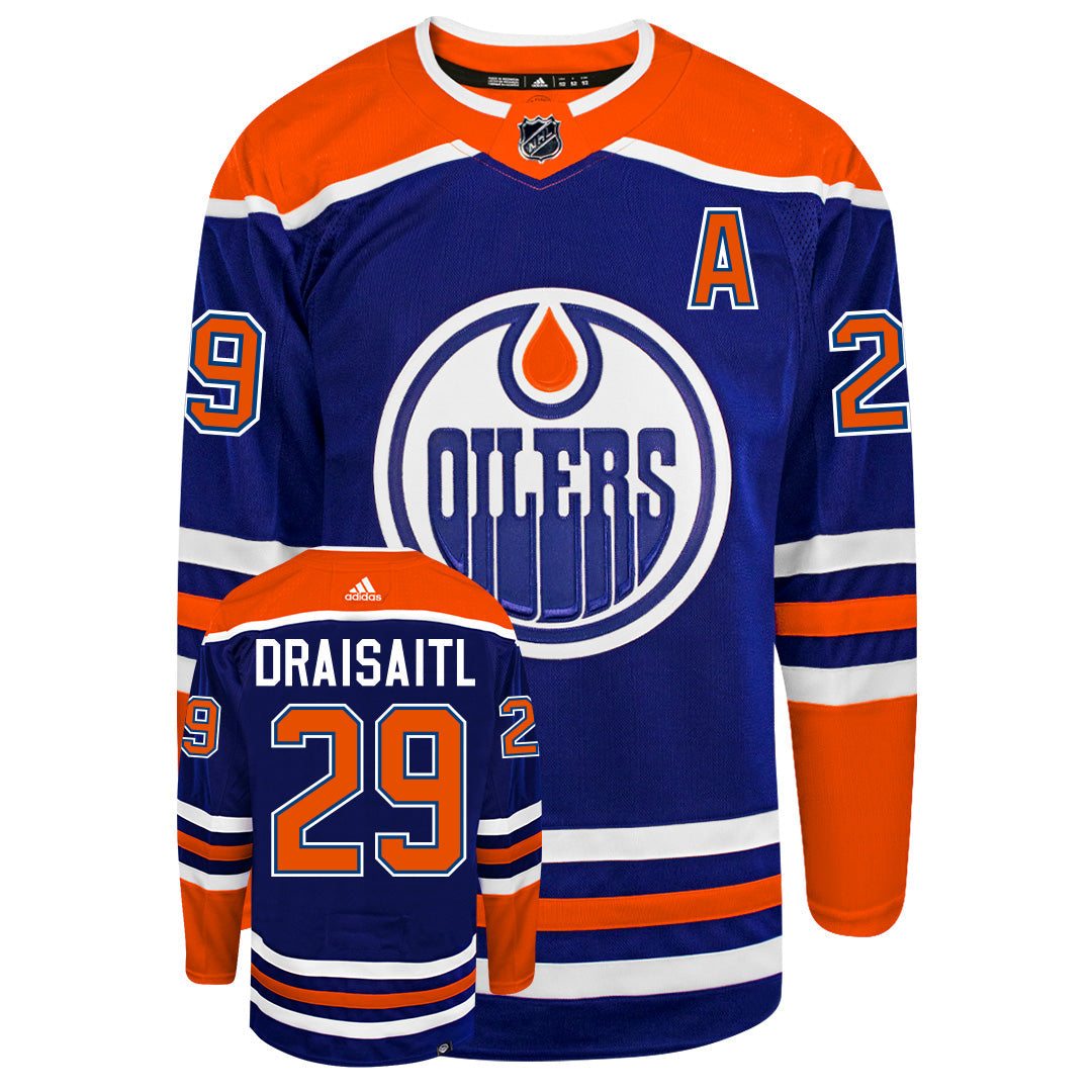 Leon Draisaitl Edmonton Oilers 2022 Adidas Primegreen Authentic NHL Hockey Jersey - vstockx
