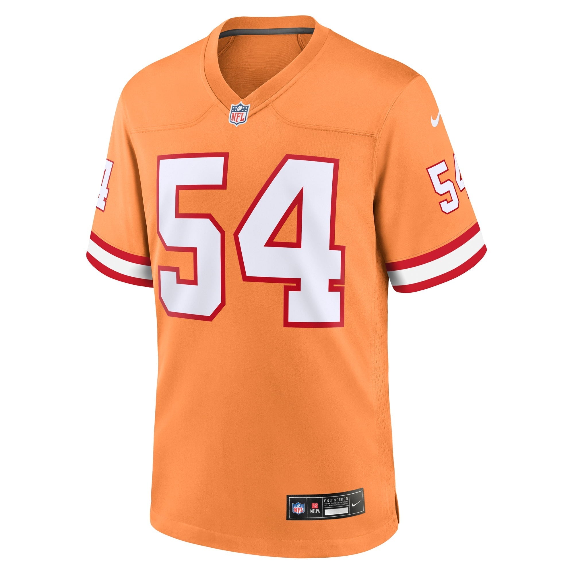 Men's Nike Lavonte David Orange Tampa Bay Buccaneers Throwback Game Jersey - vstockx