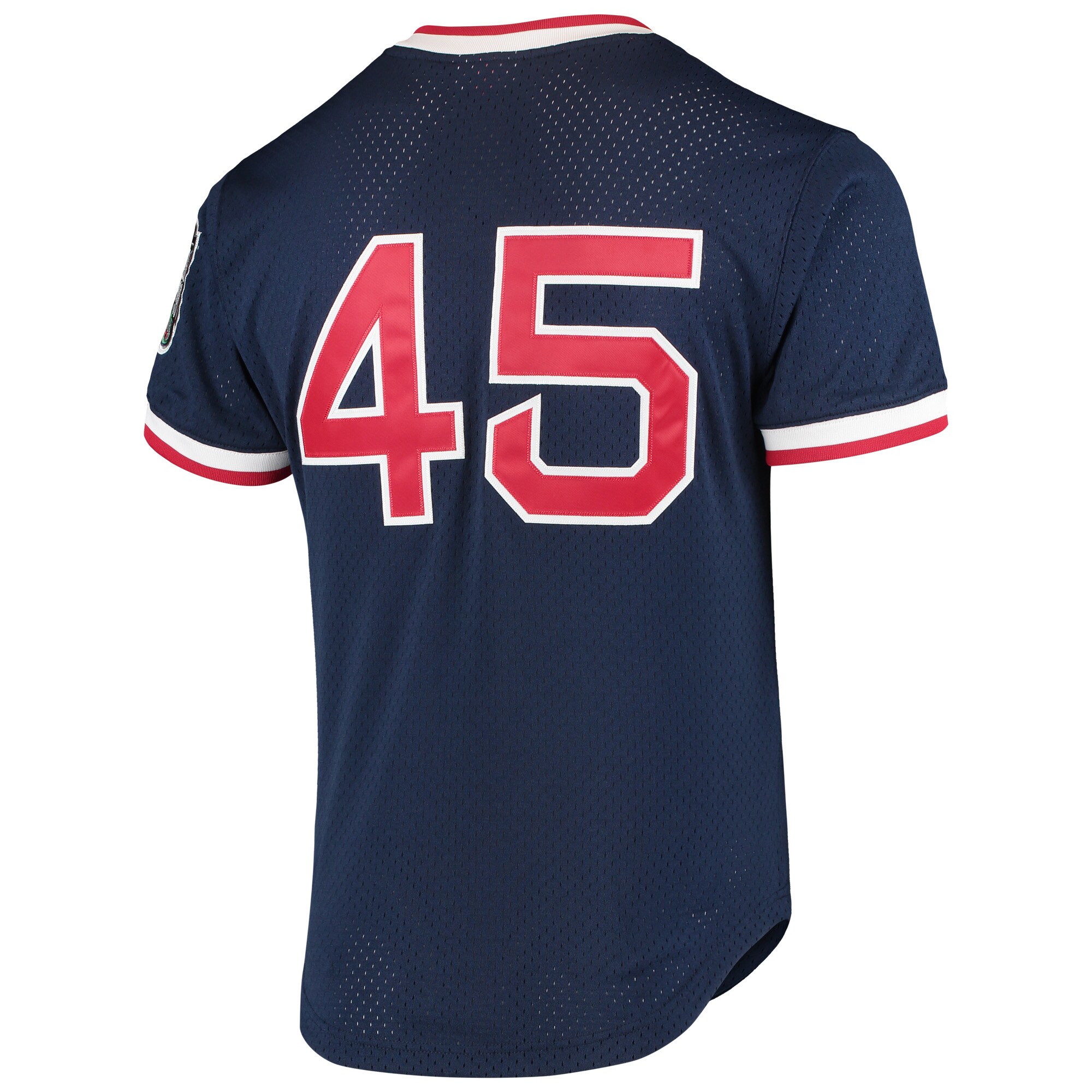 Pedro Martinez Boston Red Sox Mitchell & Ness 1999 Cooperstown Collection Mesh Batting Practice Jersey - Navy - vstockx