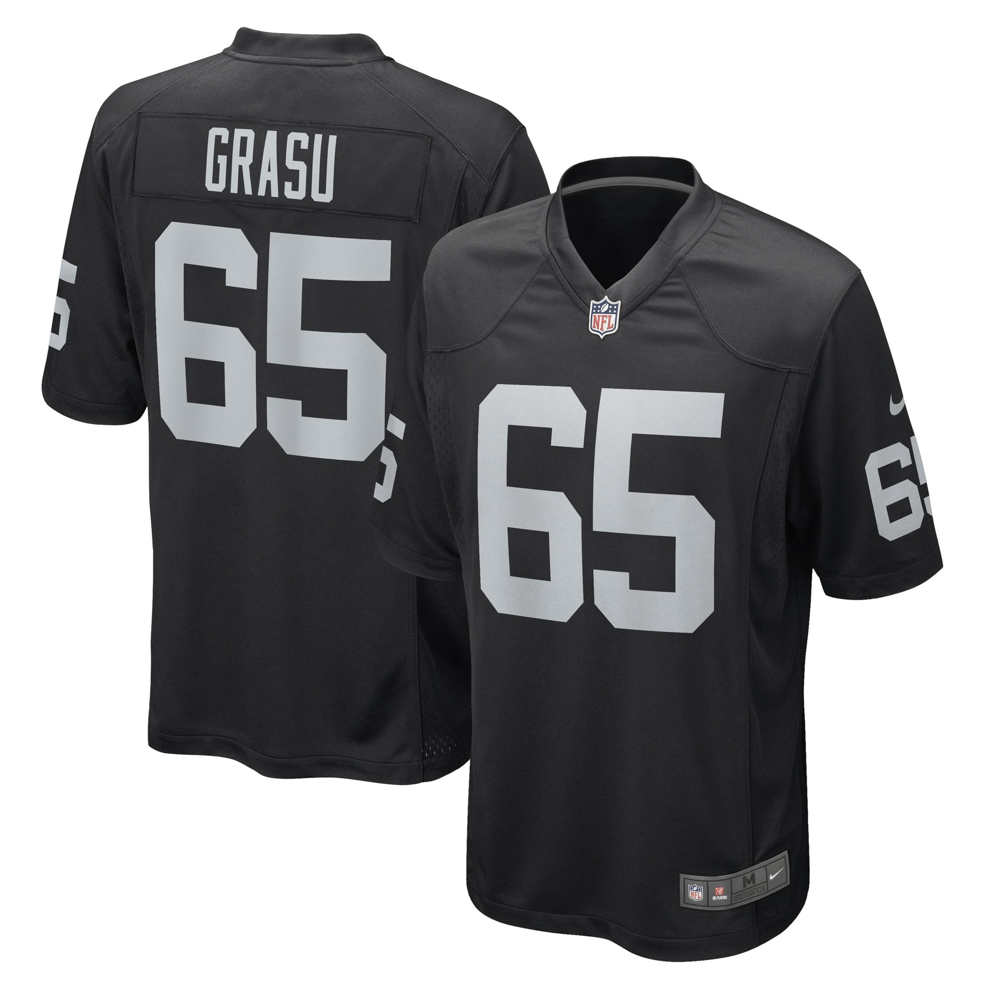 Hroniss Grasu Las Vegas Raiders Nike Game Player Jersey - Black - vstockx
